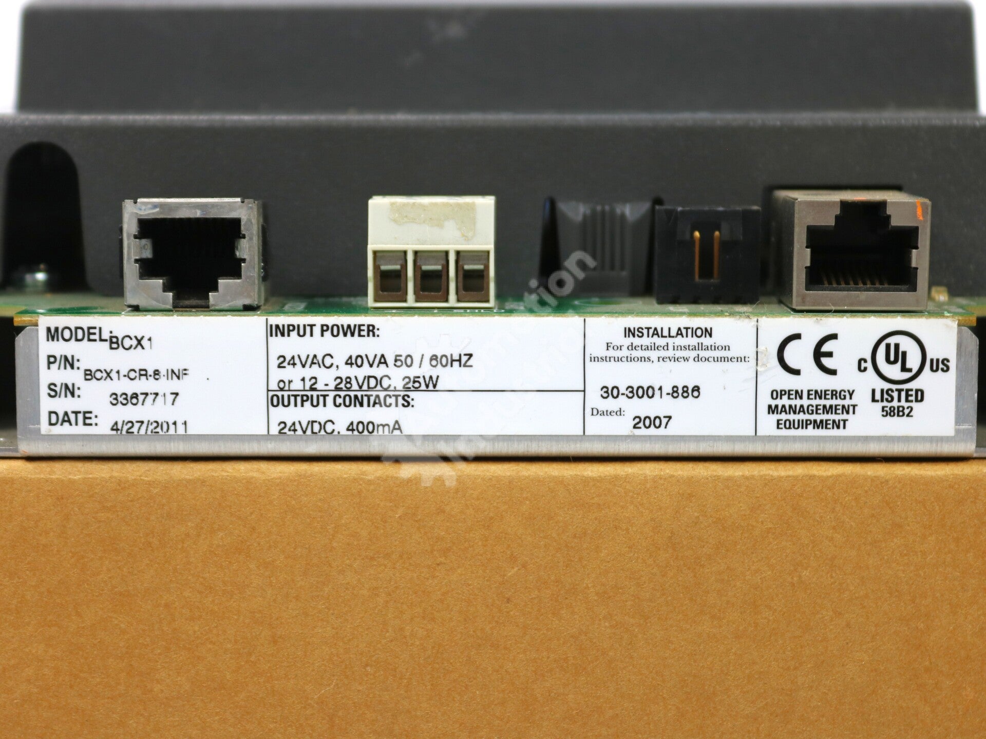 BCX1-CR-8-INF By Schneider Electric 05-1001-290 BACnet and Infinet Controller