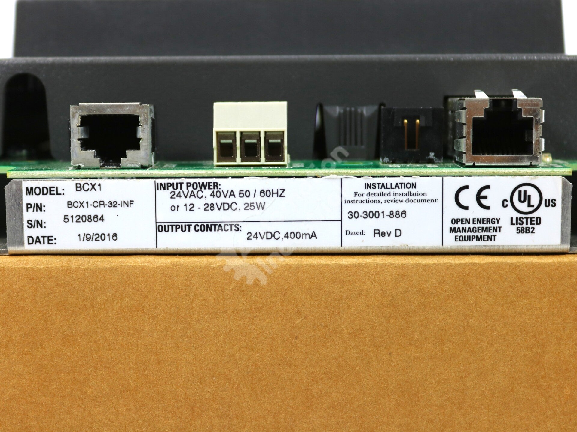 BCX1-CR-32-INF By Schneider Electric 05-1001-290 32-Node Infinet Bus Controller
