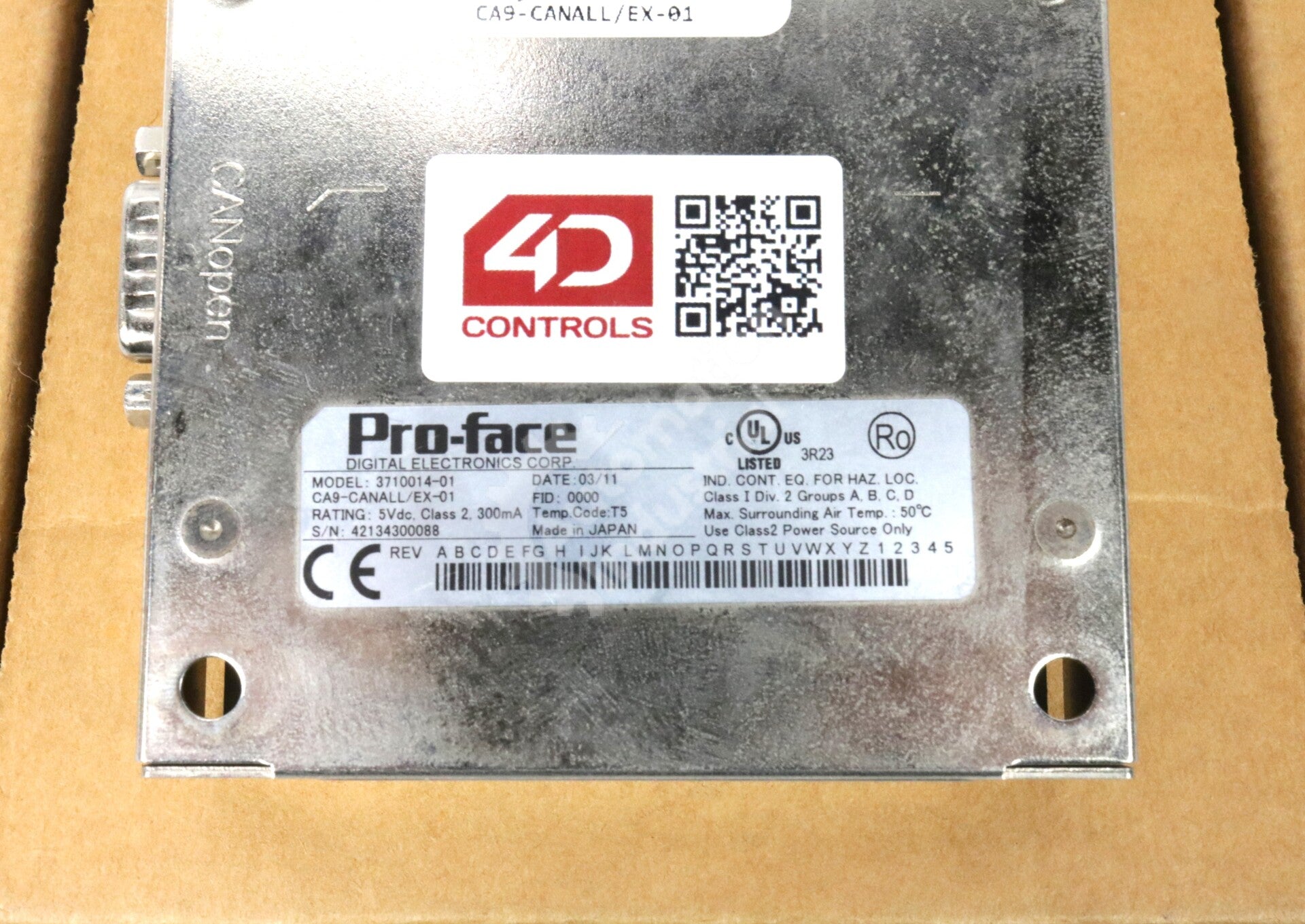 CA9-CANALL/EX-01 By Proface Xycom CANopen Slave Comm. Module