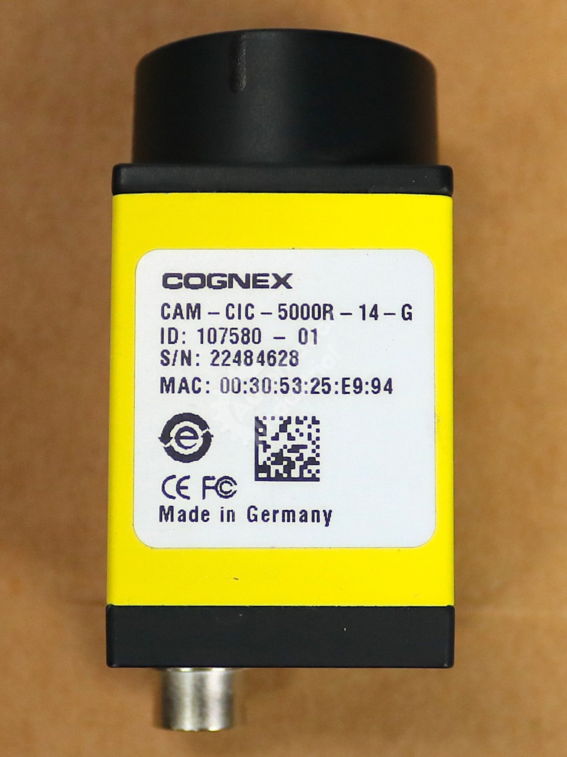 CAM-CIC-5000R-14-G 12-24VDC Gigabit Ethernet Area-Scan Industrial Camera