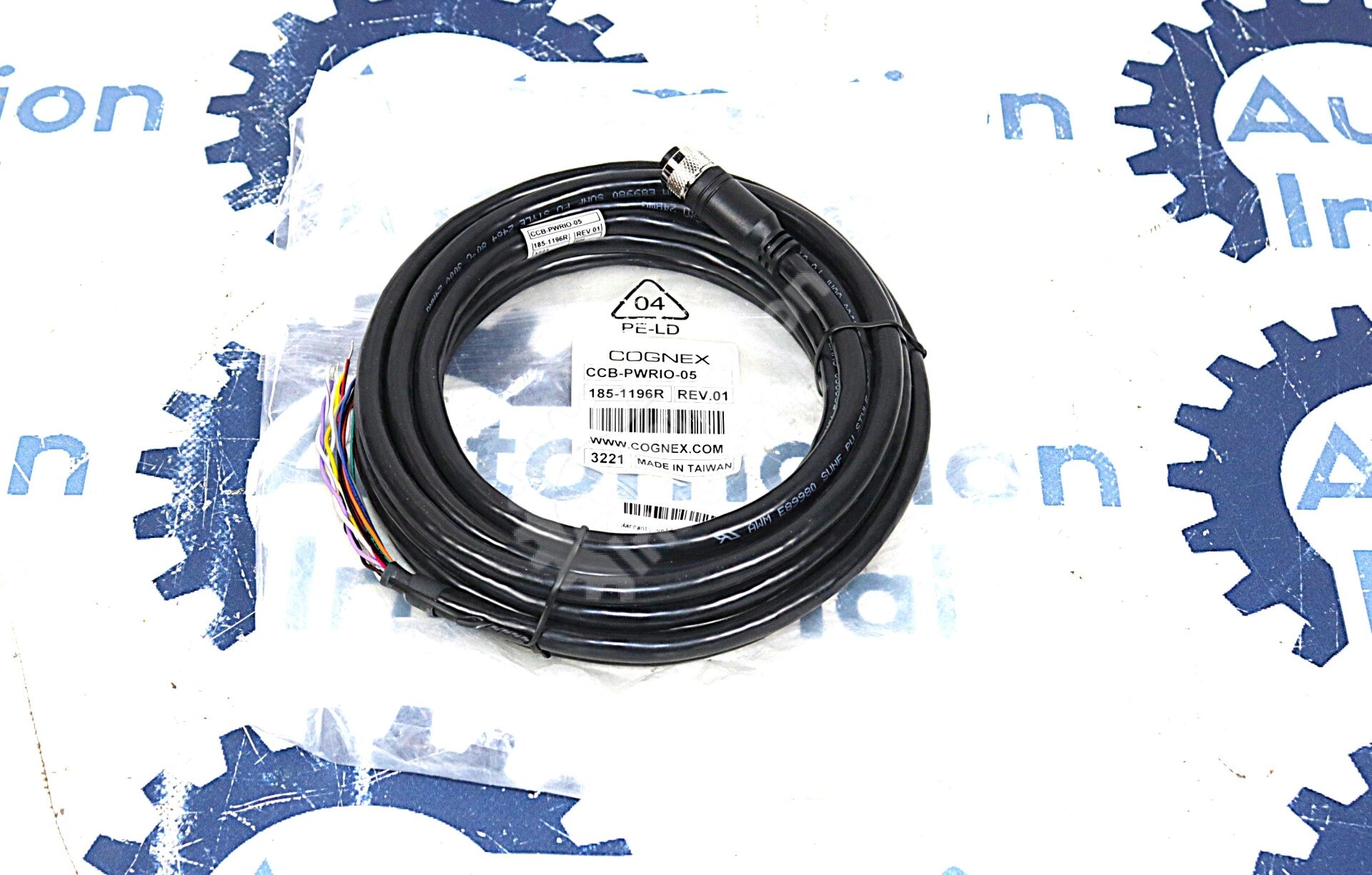 CCB-PWRIO-05 By Cognex 185-1196R Power and I/O Breakout Cable NSFP
