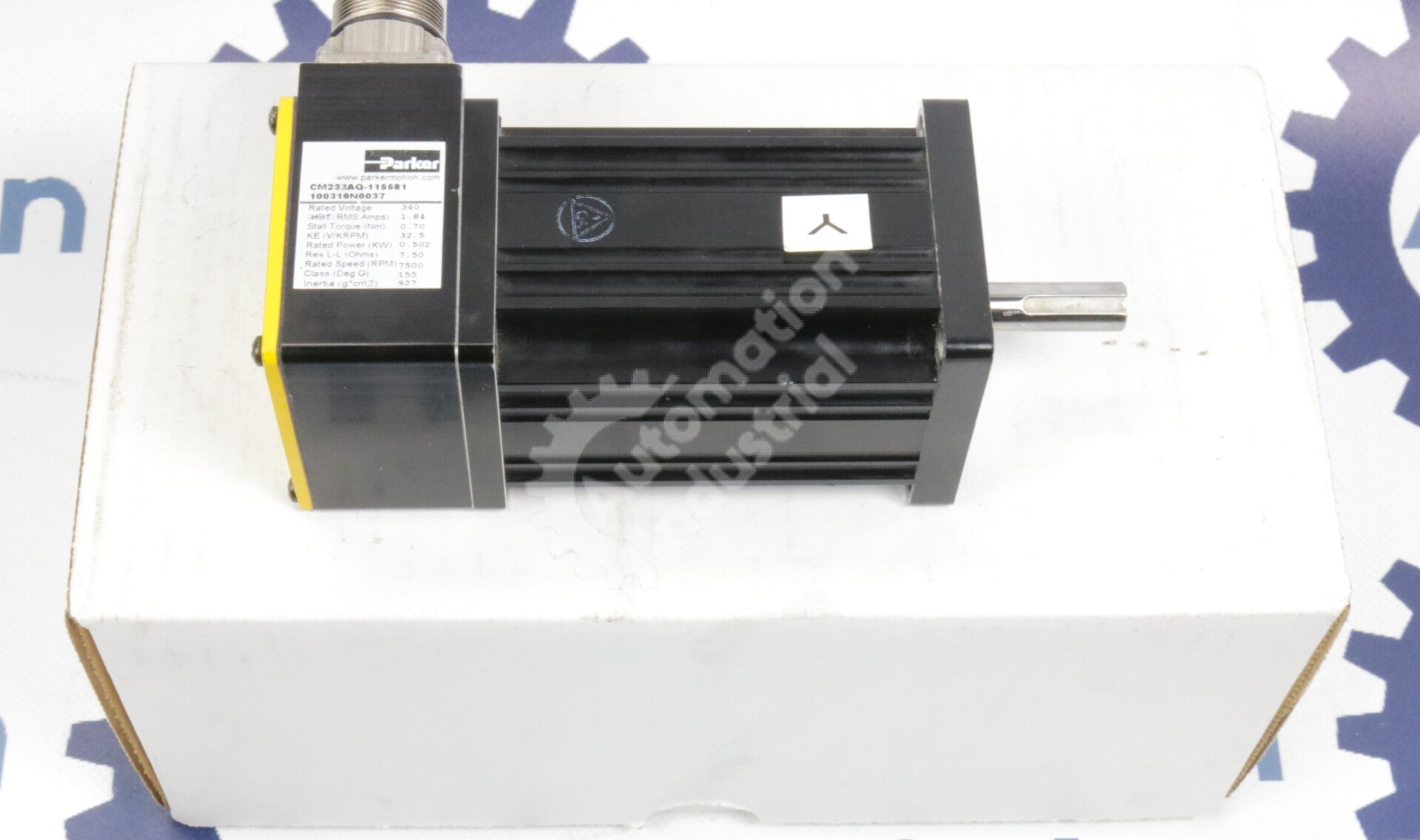 CM232AQ-115581 By Parker Computers 340V 7500rpm Compumotor Servo Motor