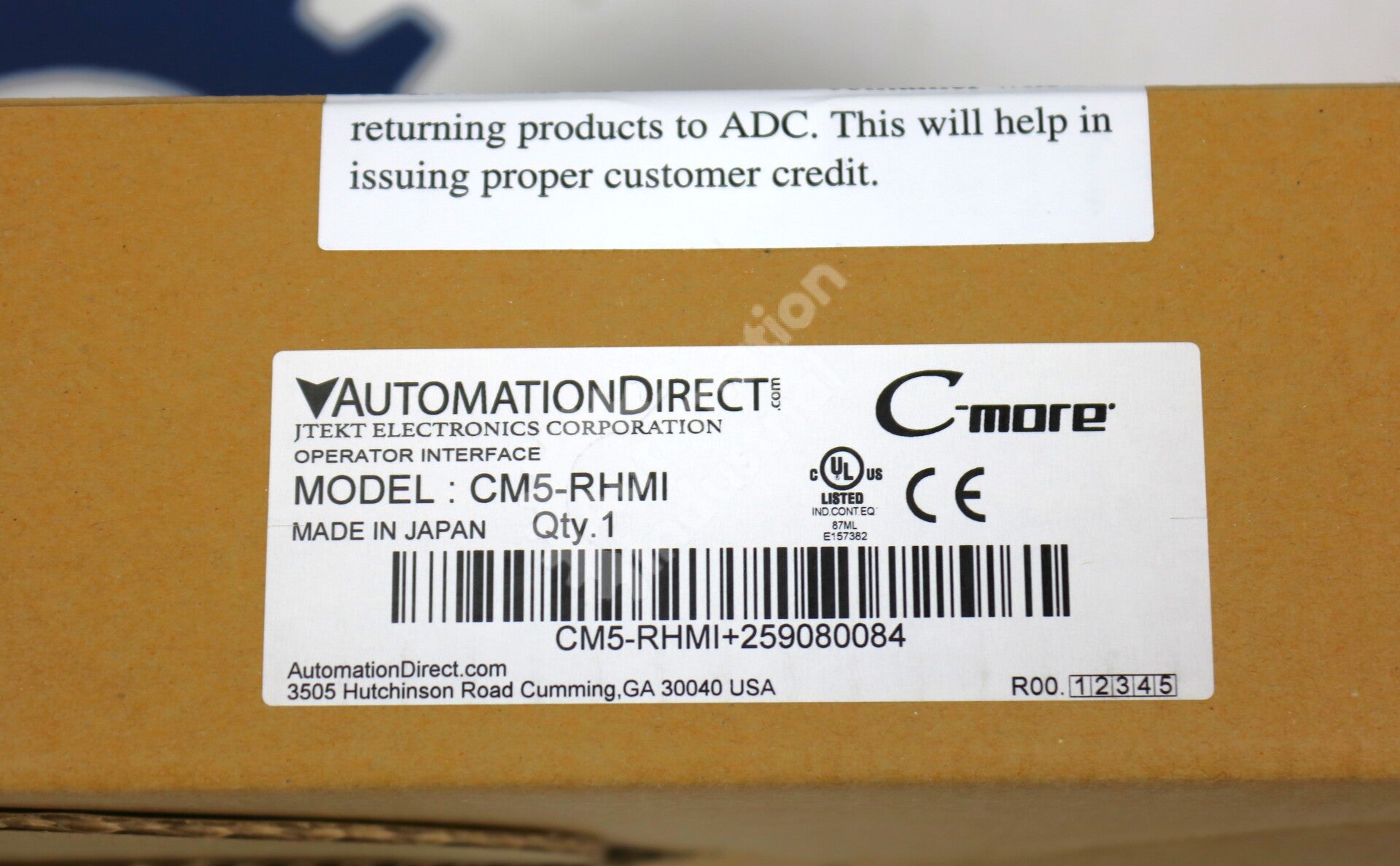 CM5-RHMI By Automation Direct CM5 Series Headless HMI New Sealed