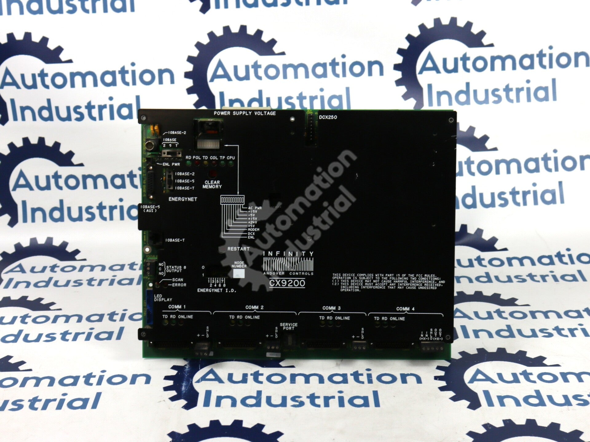 CX9200 By Schneider Electric 05-1000-720 Network Communications Manager Module