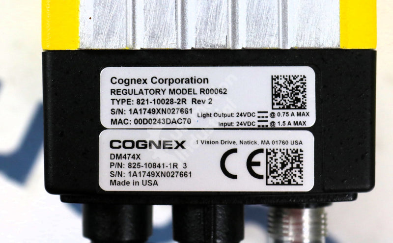 DM474X by Cognex 825-10841-1R Barcode Reader DataMan 470 New Surplus No Box
