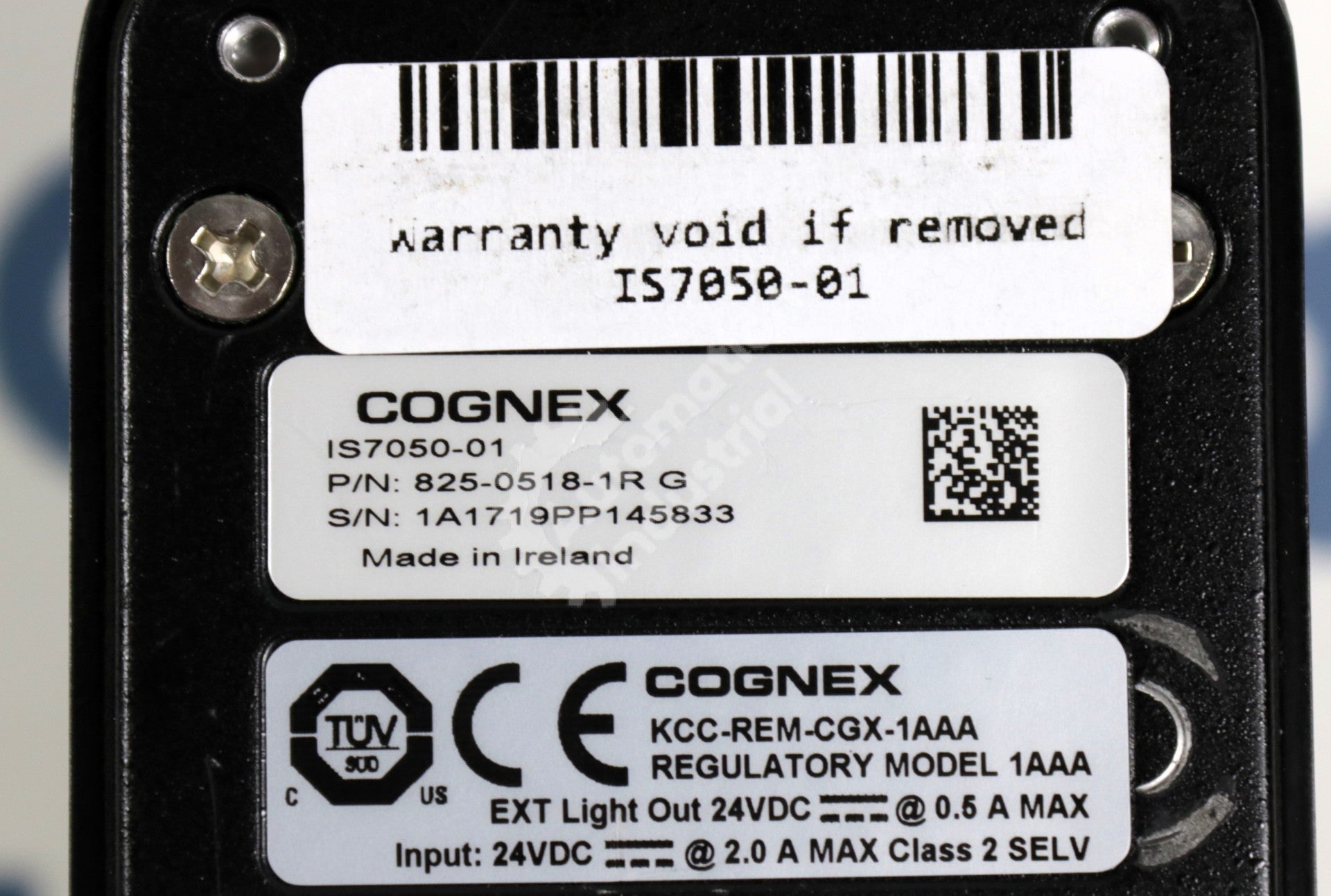 IS7050-01 by Cognex 825-0518-1R-G In-Sight Vision System IN-Sight 7000 Series