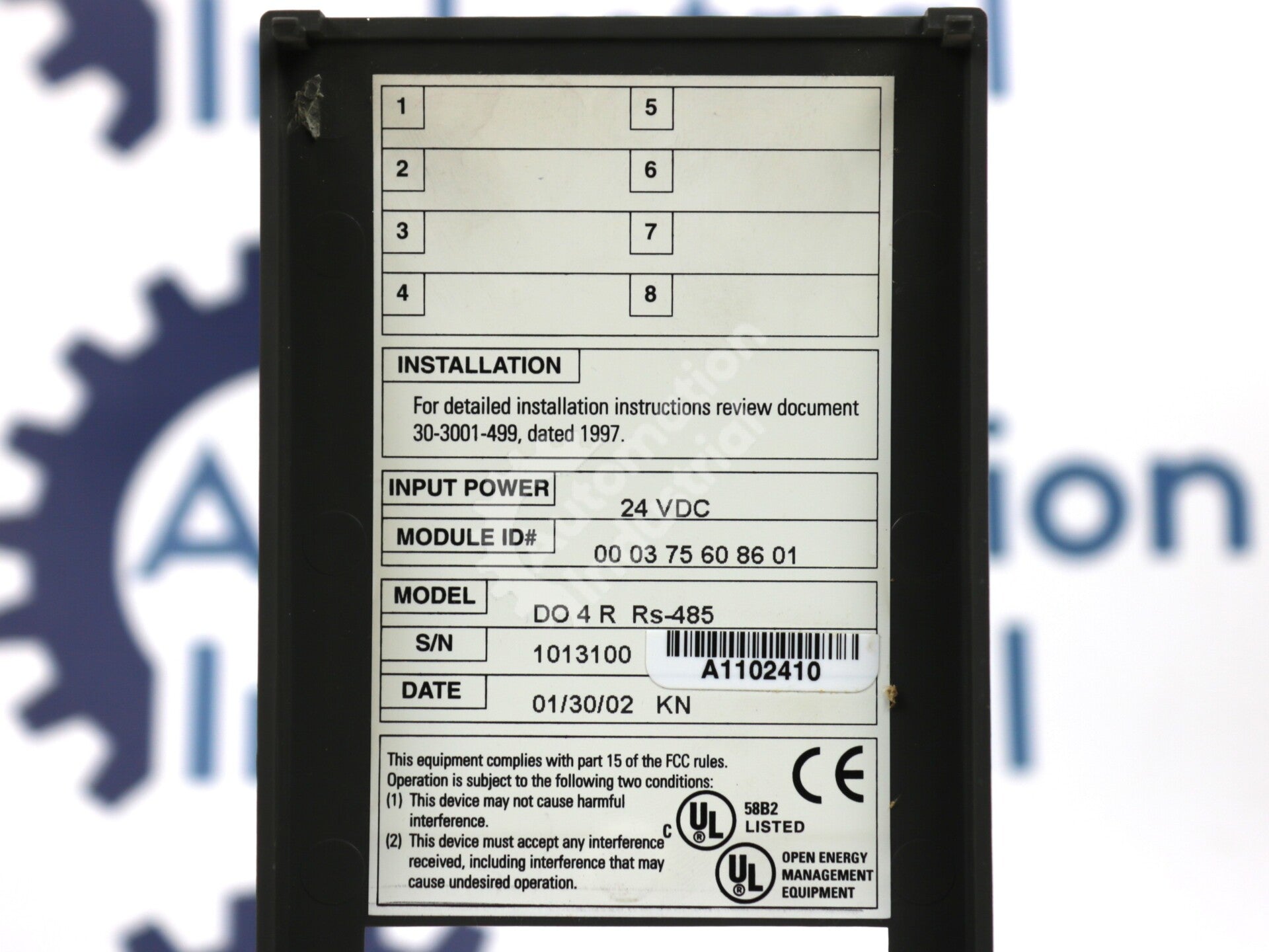 DO-4-R By Schneider Electric Digital Relay Output Module NSNB