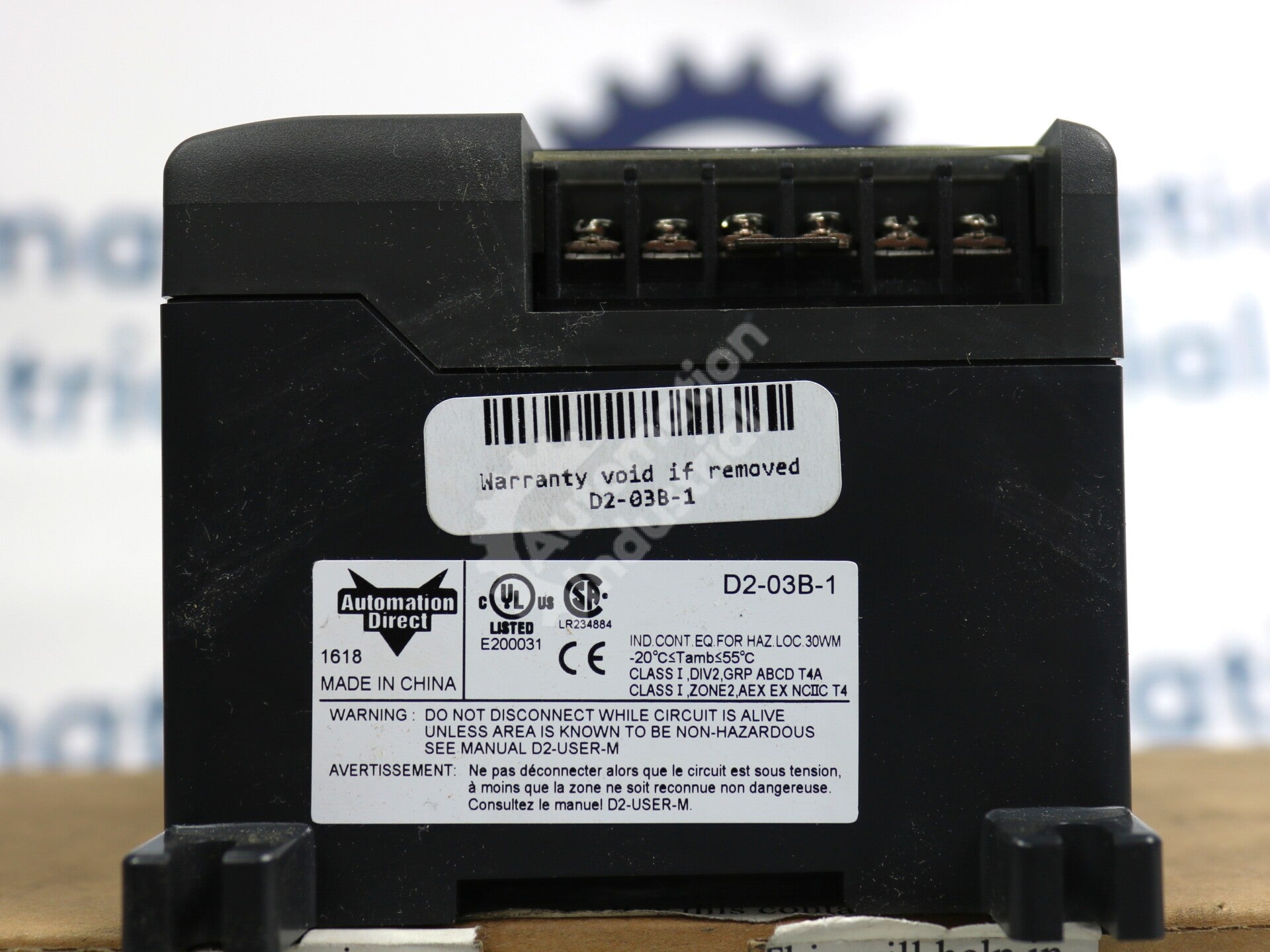 D2-03B-1 By Automation Direct 110/240V 3-Base AC Slot Module NSFP