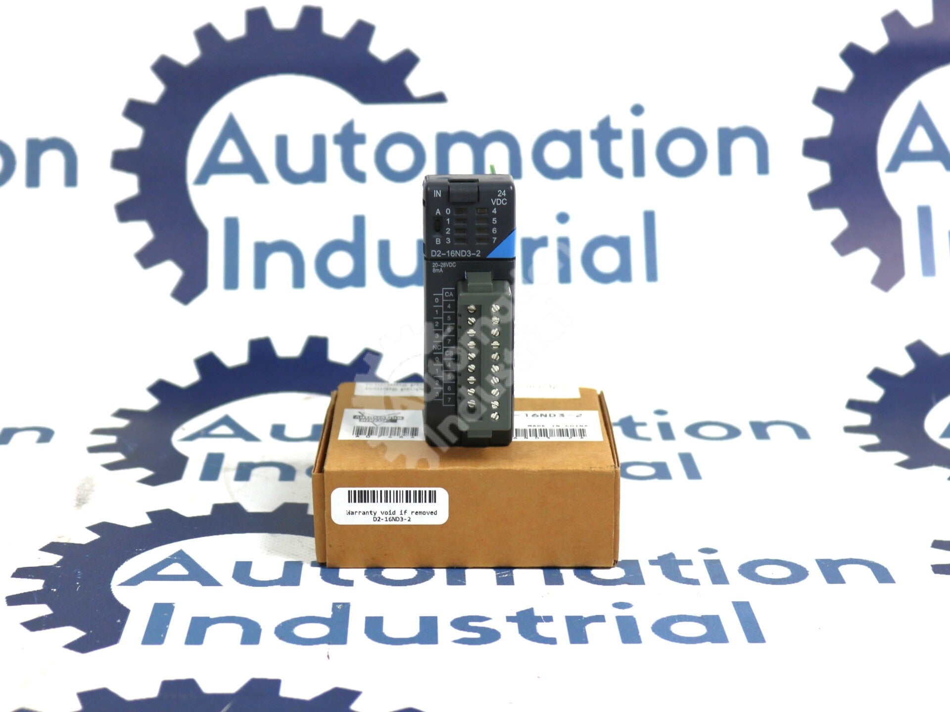 D2-16ND3-2 By Automation Direct 24VDC 16-Point Discrete Input Module NSFP