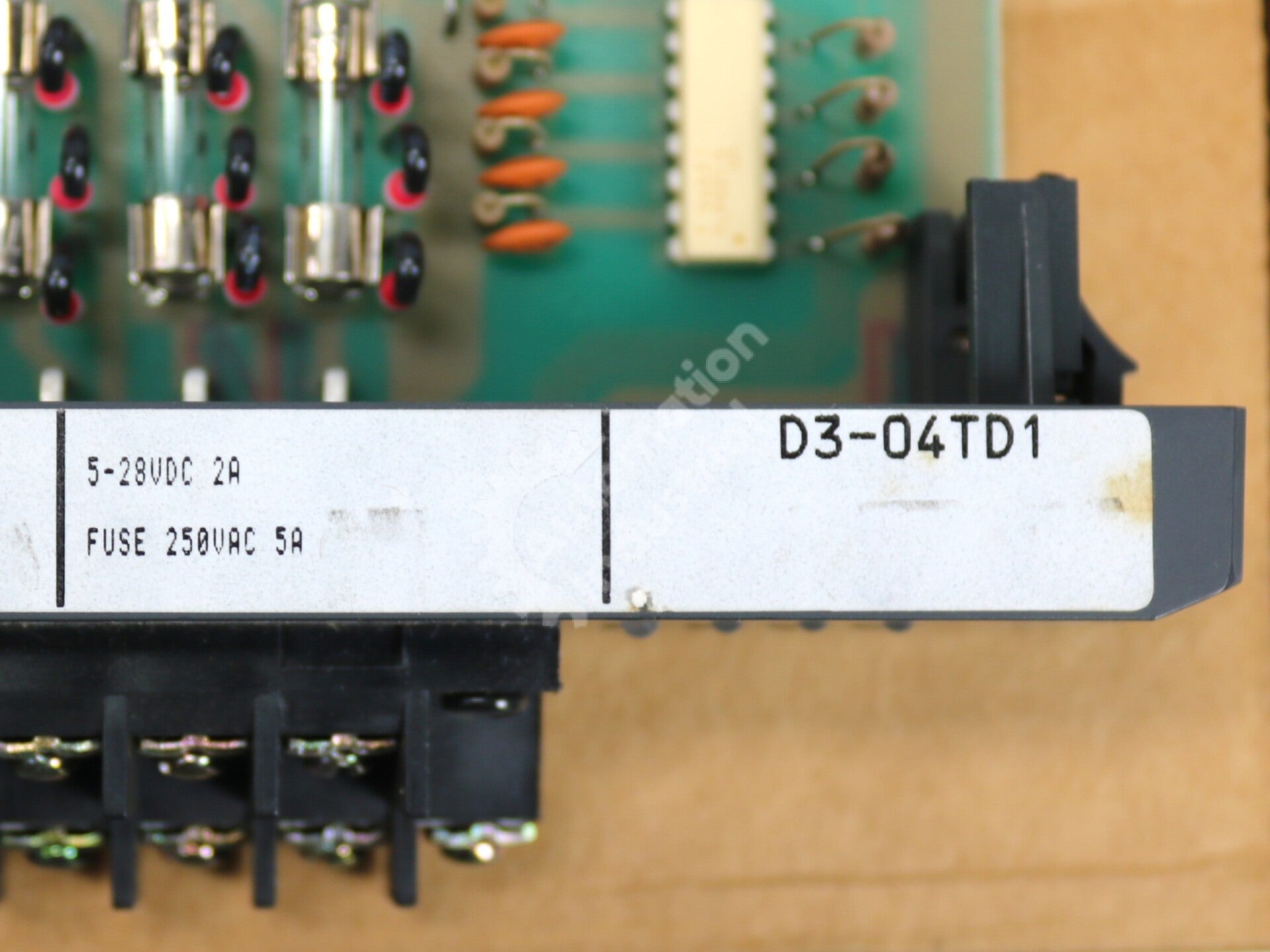 D3-04TD1 By Automation Direct 5-28VDC 2A 4-Point Output Module