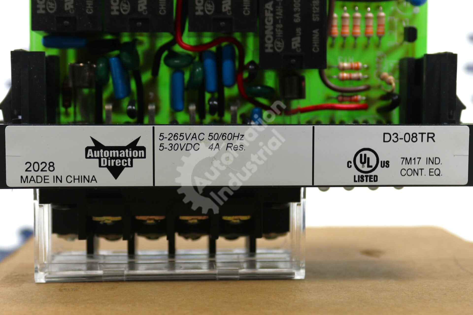 D3-08TR By Automatic Direct 8-Point Relay Output Module NSFP