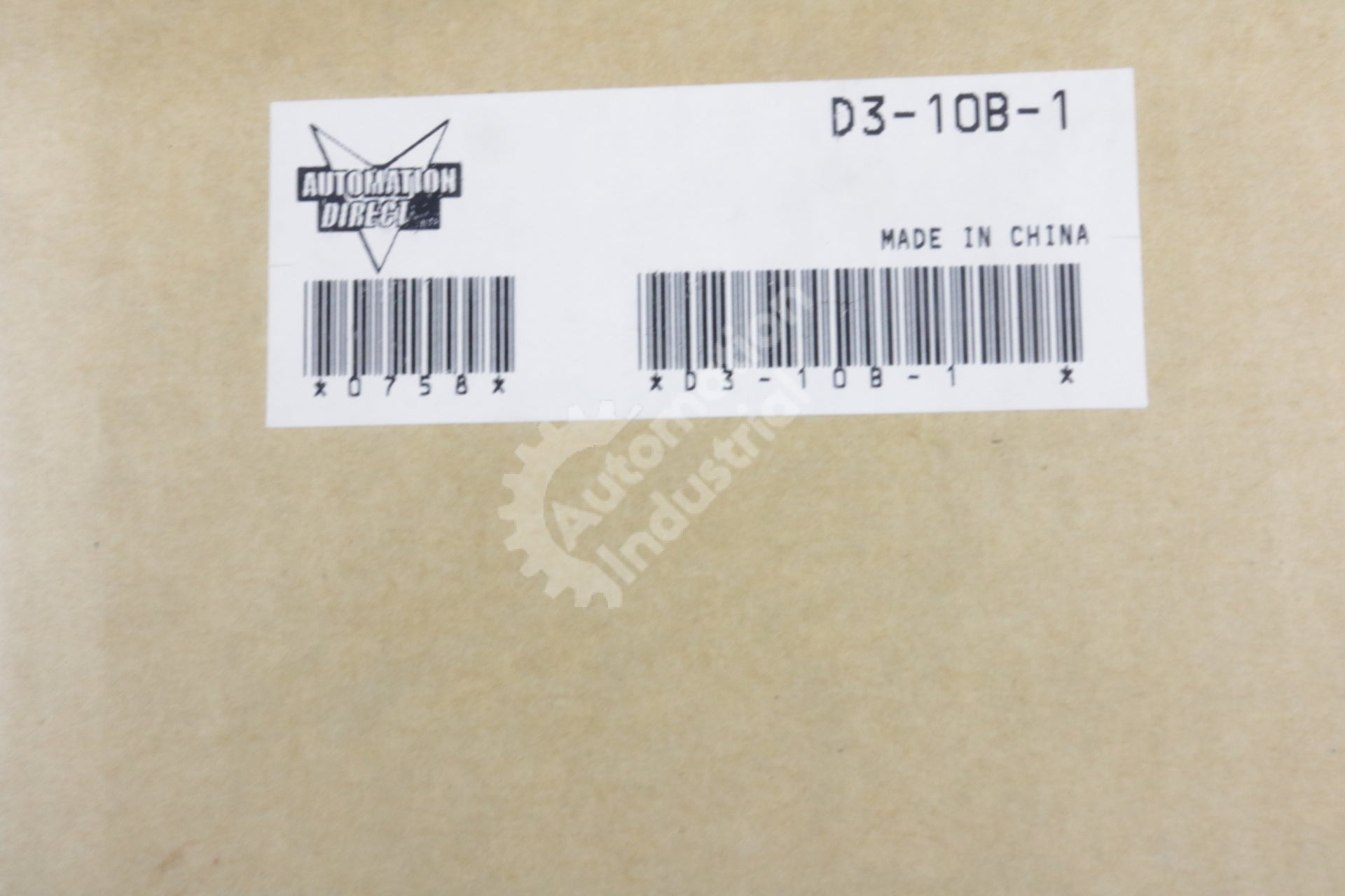 D3-10B-1 By Direct Logic 10-Slot Panel Mount I/O 305 Series NSFP