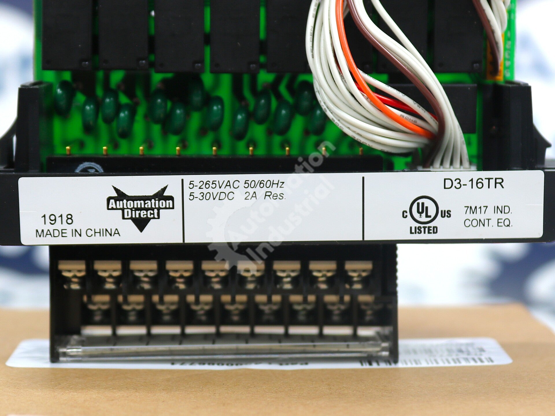 D3-16TR By Automation Direct 16-Point 6 5-265VAC Relay Output Module NSFP