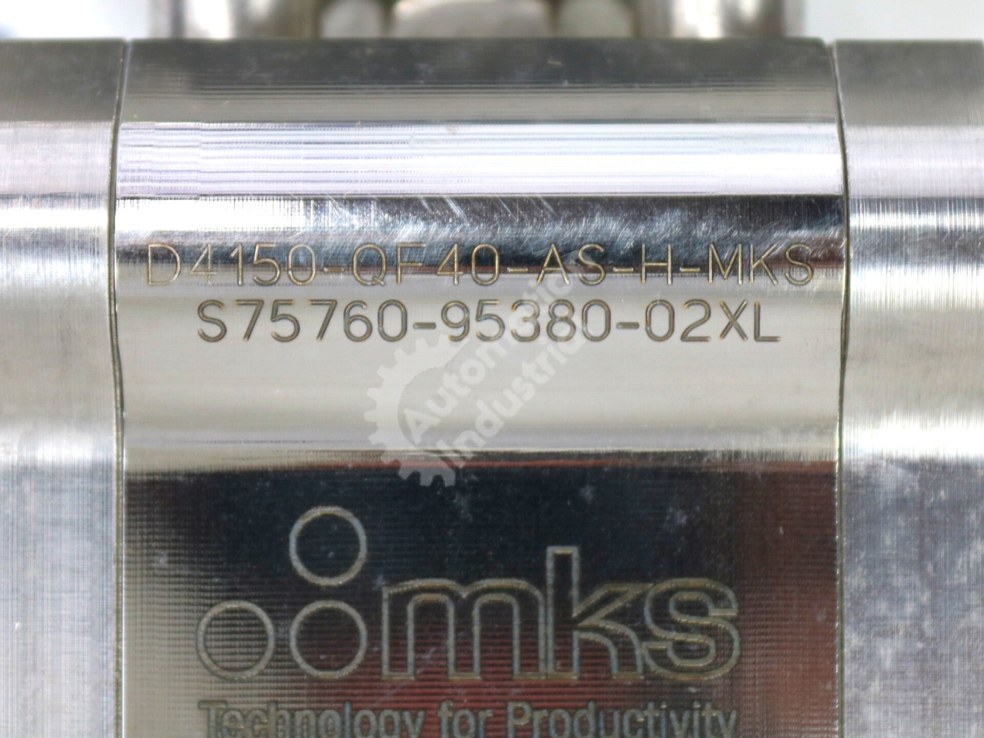 D4150-QF40-AS-H-MKS + GS30-F05F07-HT By MKS Ball Valve and Pneumatic Actuator