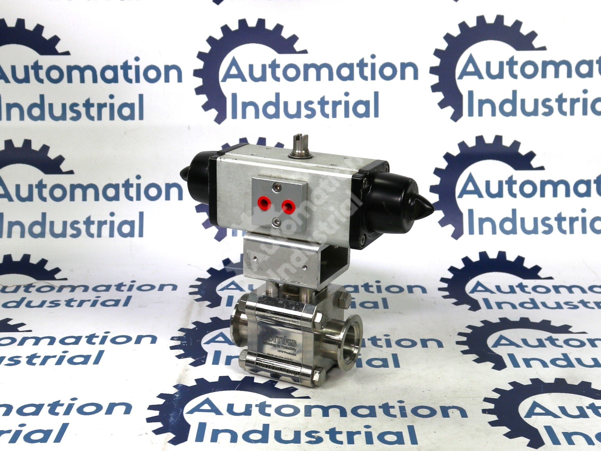 D4150-QF40-AS-H-MKS + GS30-F05F07-HT By MKS Ball Valve and Pneumatic Actuator