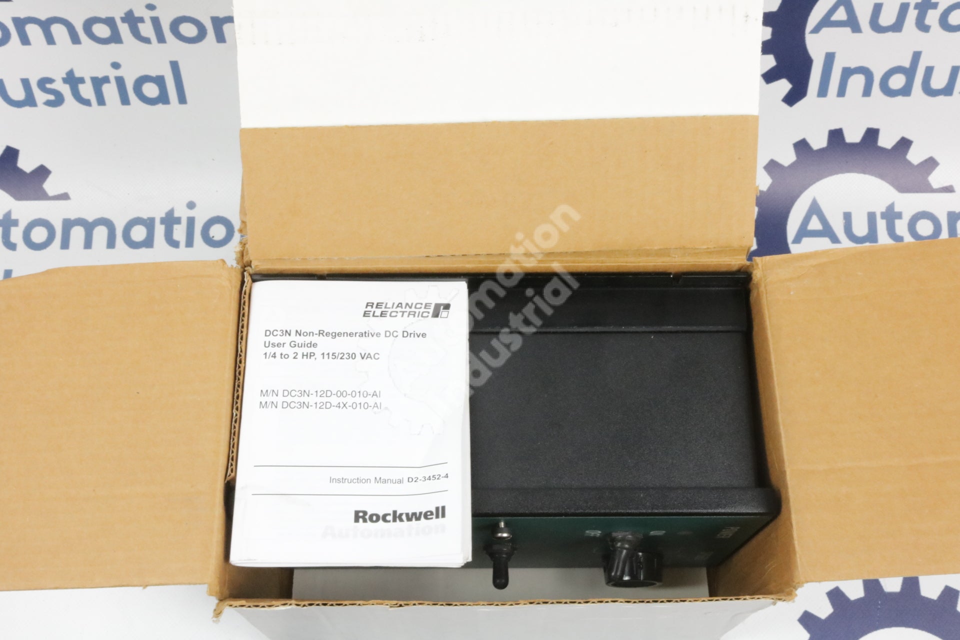 DC3N-12D-4X-010-AI By Reliance Electric Single Phase DC Drive NSFP
