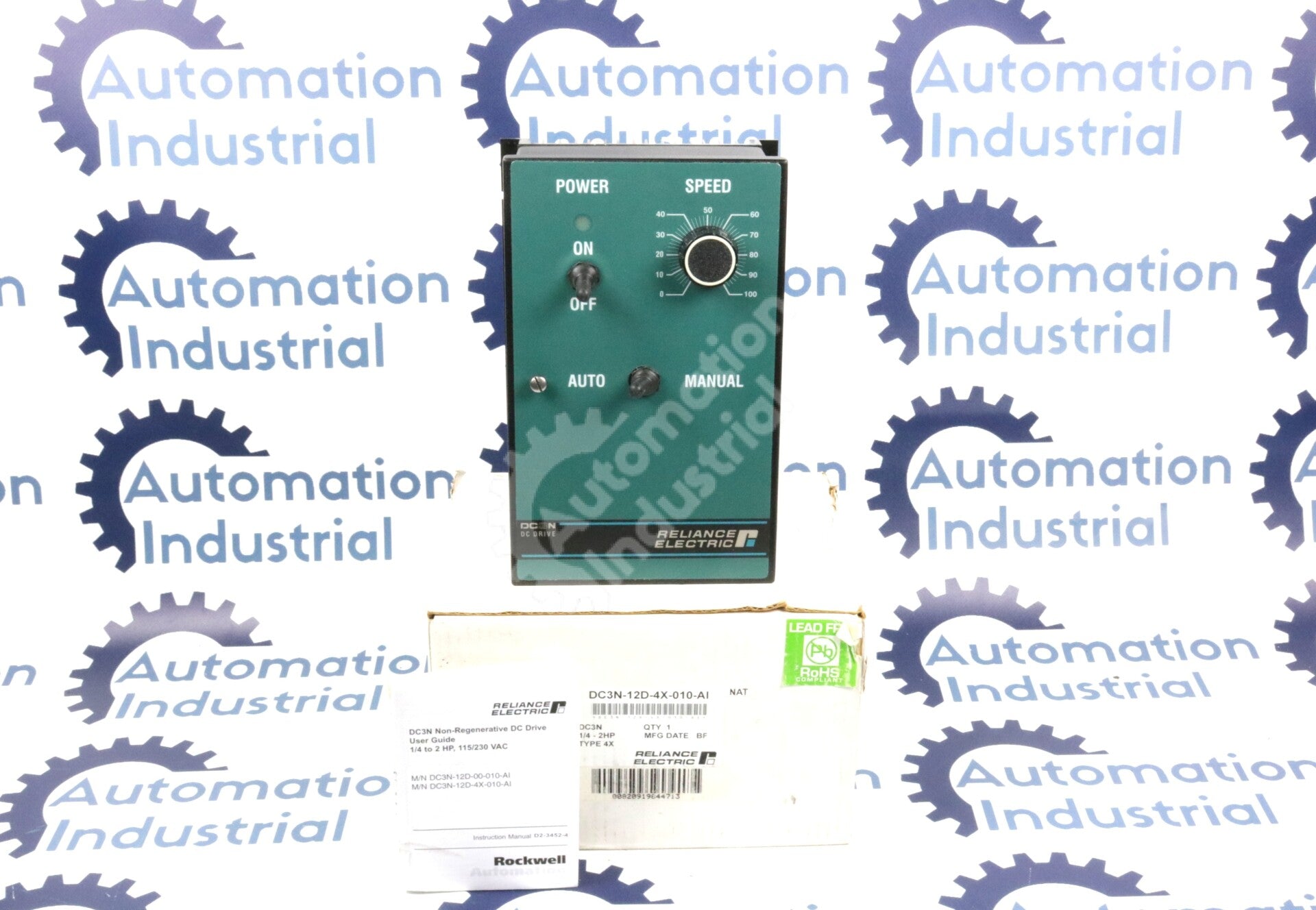 DC3N-12D-4X-010-AI By Reliance Electric Single Phase DC Drive NSFP