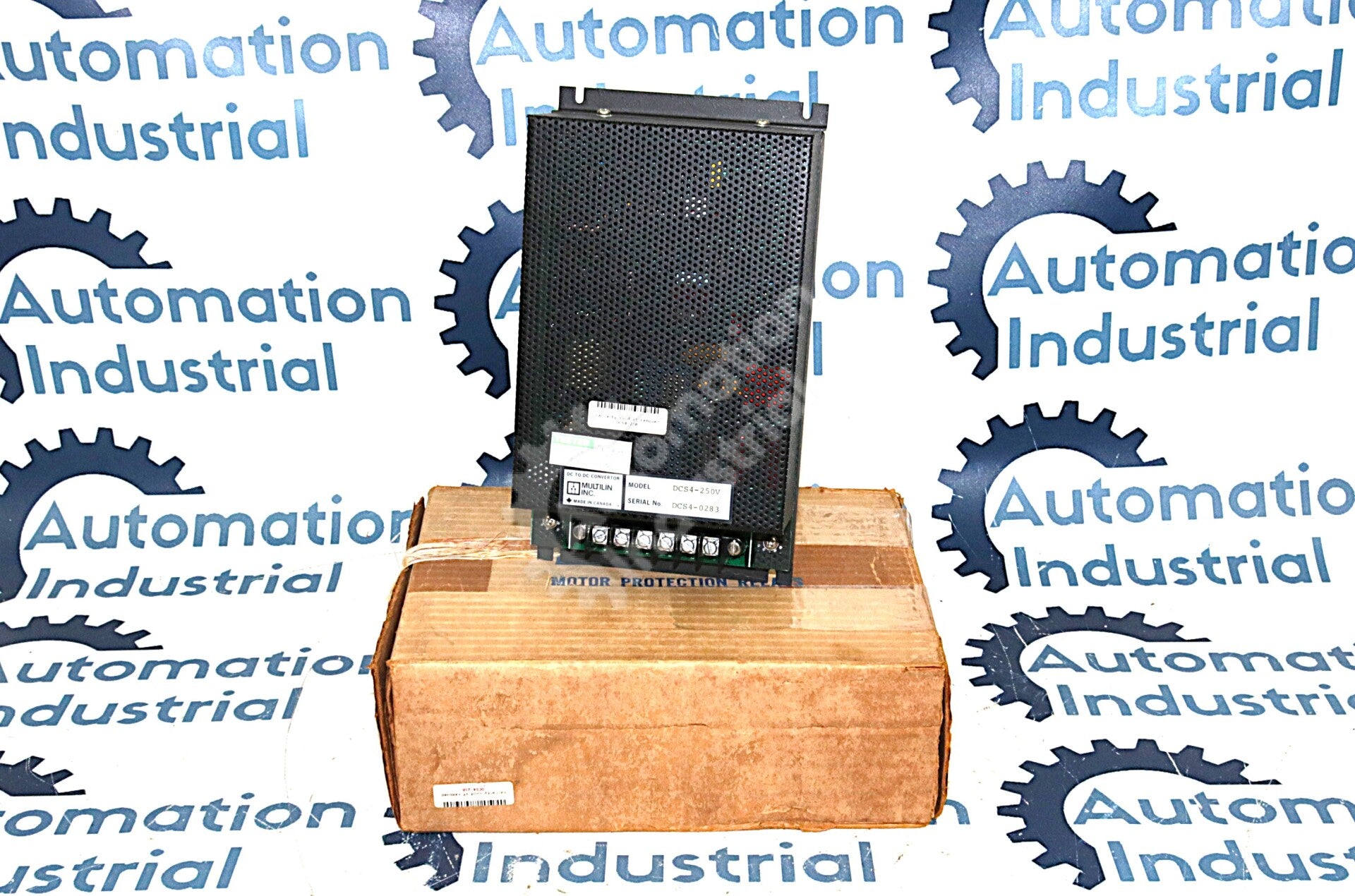 DCS4-250 By General Electric 250VDC Motor Protection Relay NSFP