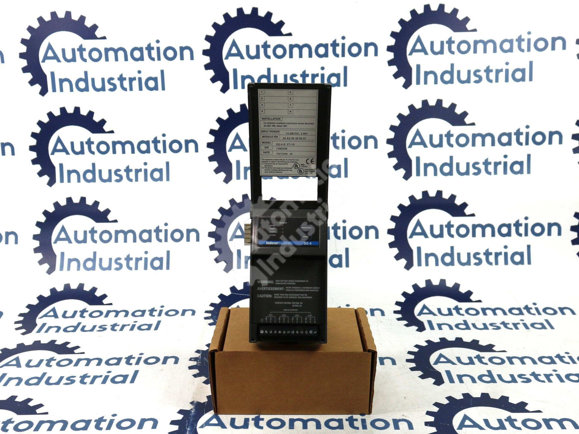 DO-4-R By Schneider Electric DO-4 4-Digital Relay Output Module