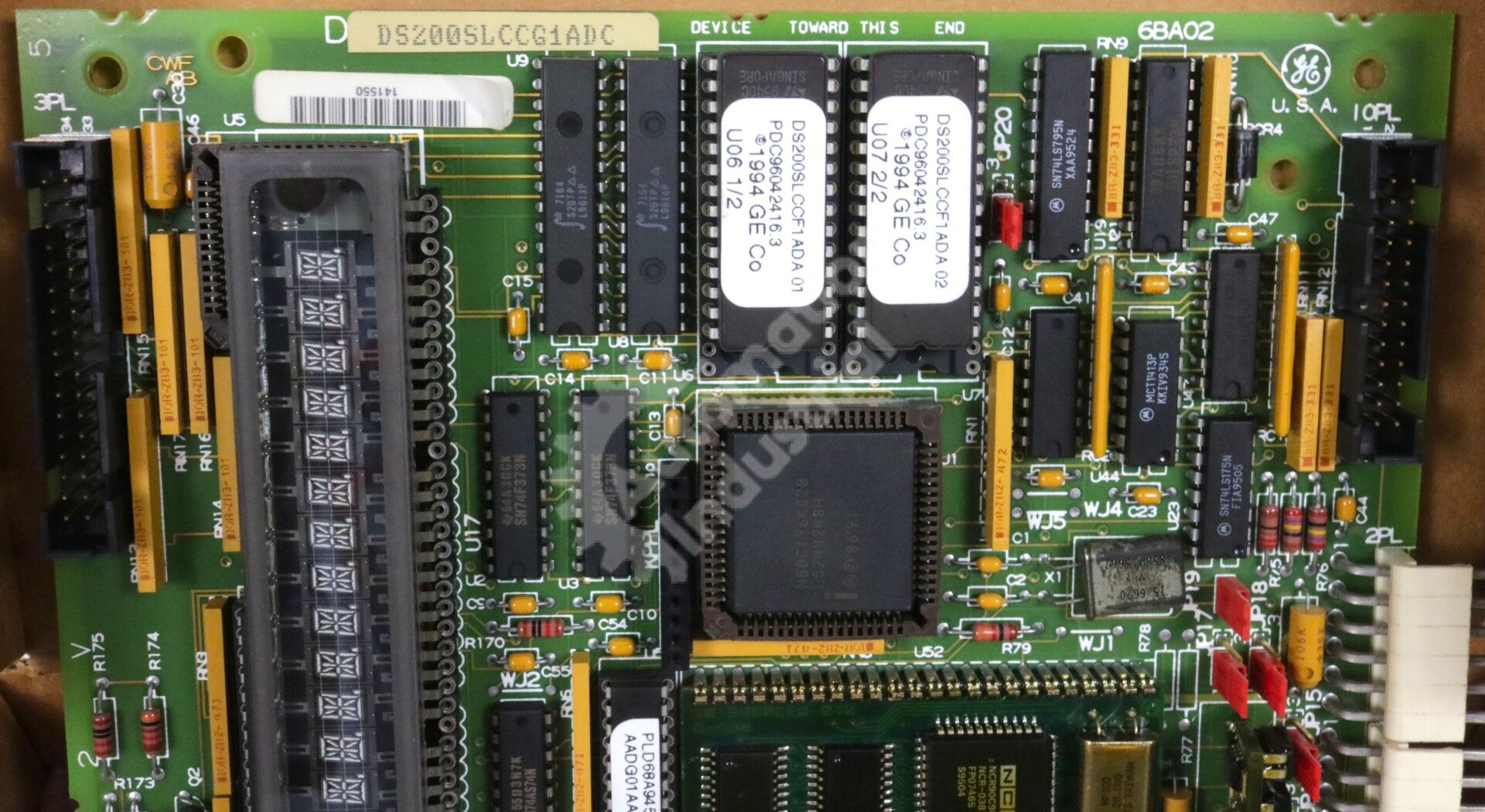 DS200SLCCG1A By General Electric DS200SLCCG1ADC LAN Communication Card Mark V