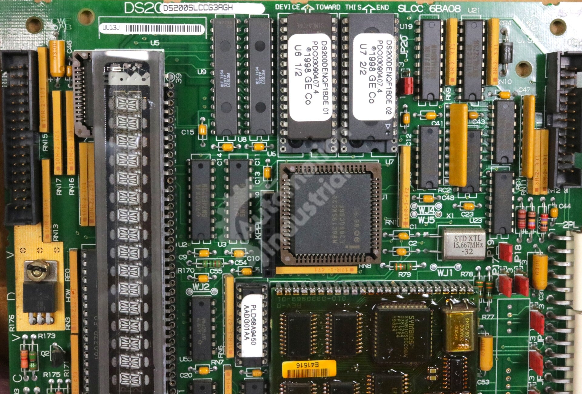 DS200SLCCG3A By General Electric DS200SLCCG3AGH LAN Communication Board Mark V