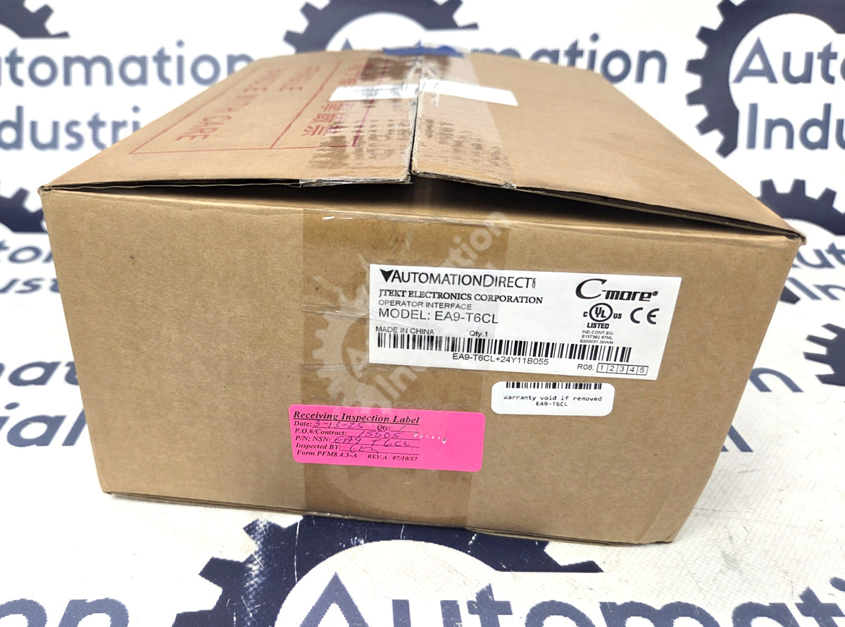 EA9-T6CL by Automation Direct 6in Color TFT LCD C-More Touchscreen HMI NSFP