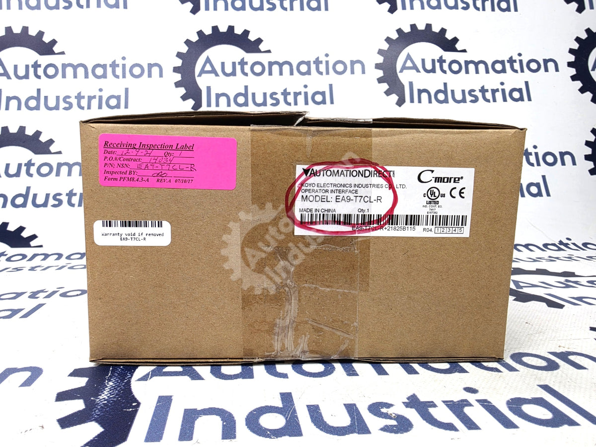 EA9-T7CL-R by Automation Direct C-More 7 IN HMI Touchscreen EA9 Series NSFP
