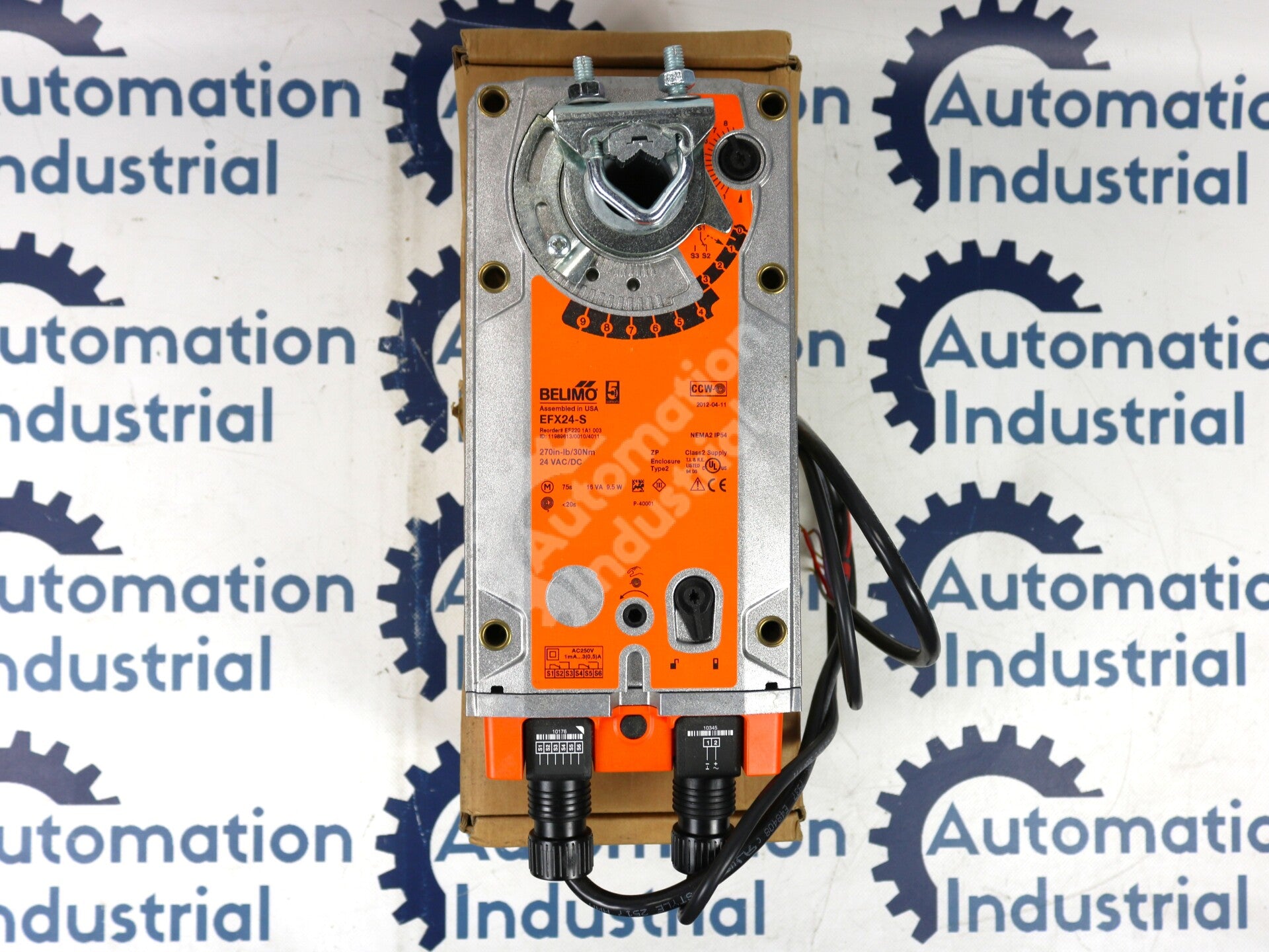EFX24-S By Belimo 270in-lb 30Nm Spring Return Damper Actuator NSFP