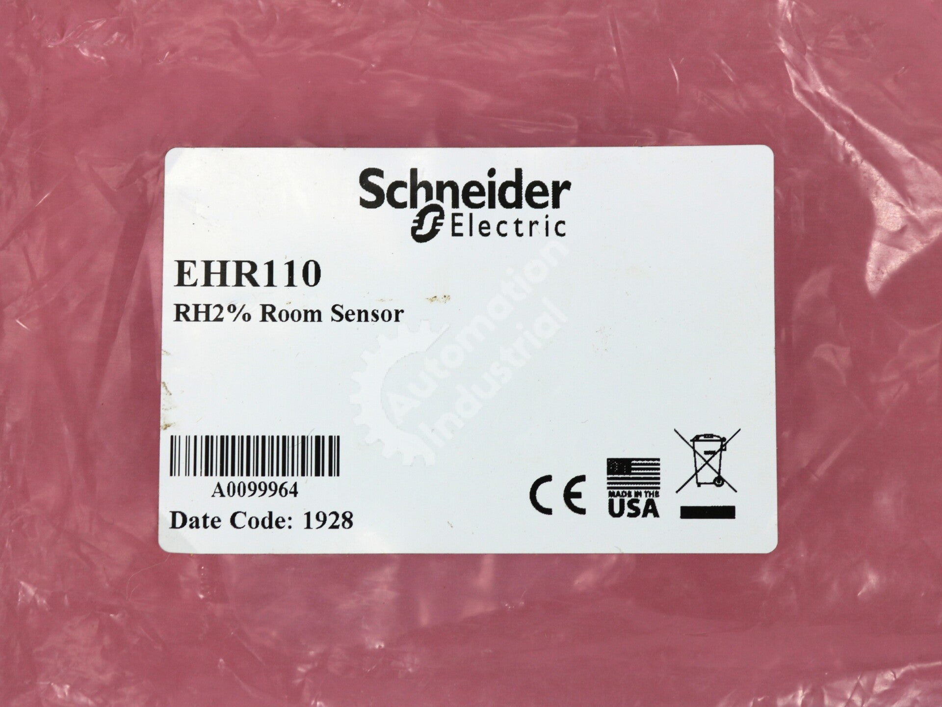 EHR110 By Schneider Electric Room Humidity Sensor NSFP