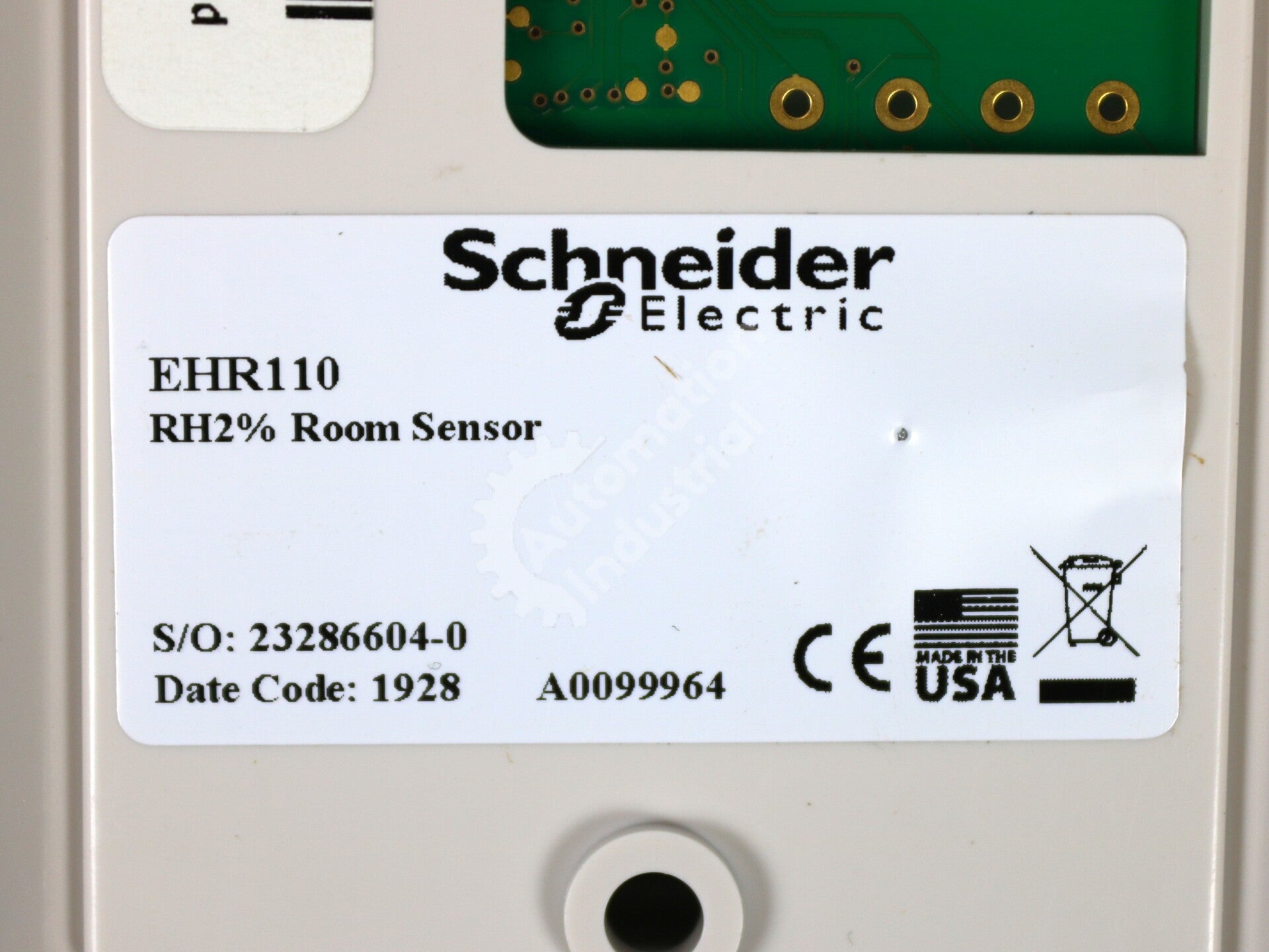 EHR110 By Schneider Electric Room Humidity Sensor NSFP