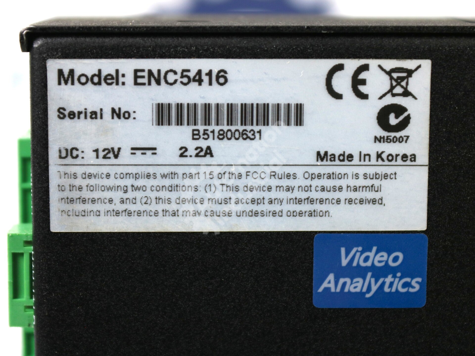 ENC5416 By Pelco ENC5416-US H.264 16-Channel Direct Attached Video Encoder NSFP