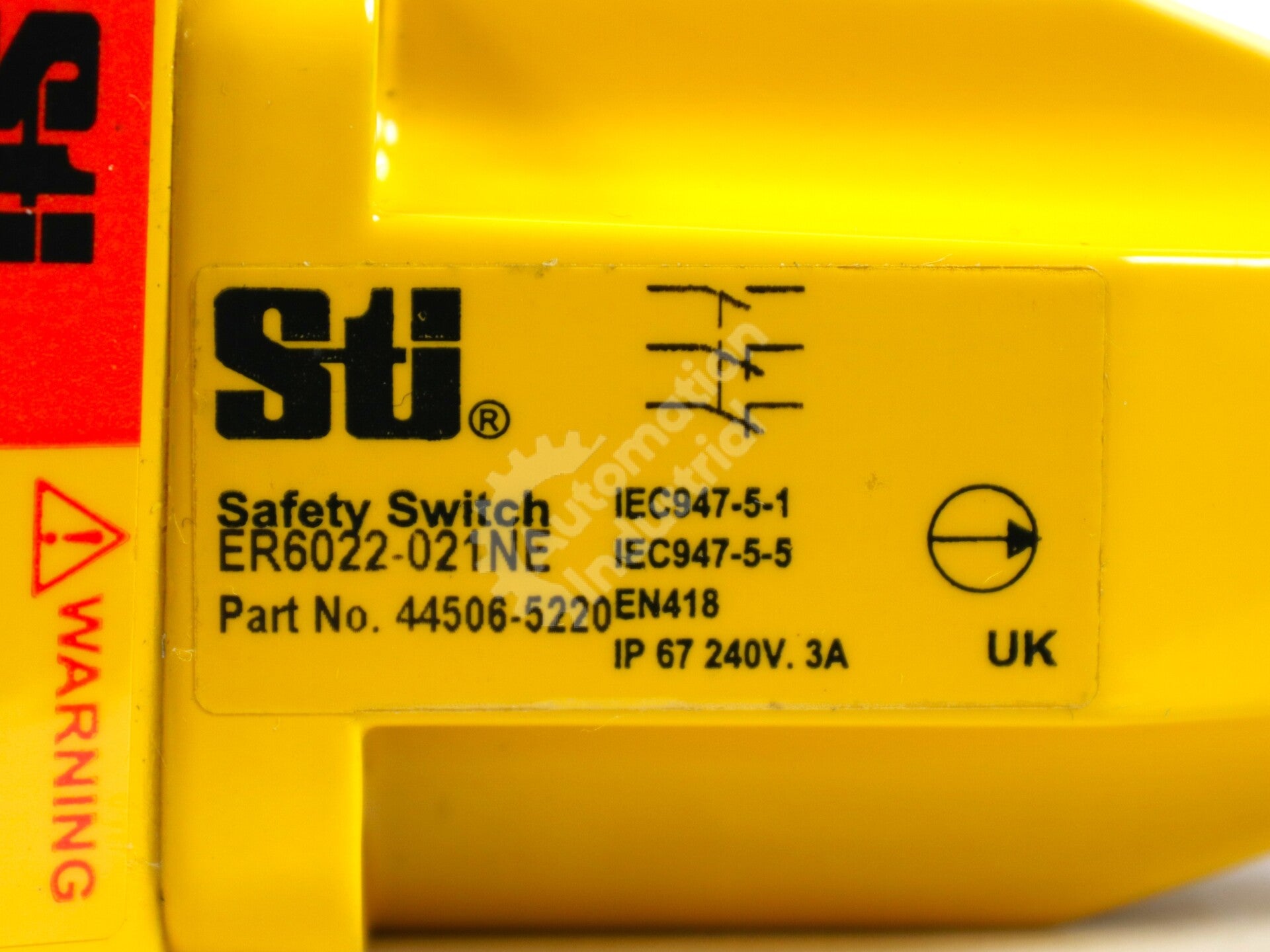 ER6022-021NE Scientific Technologies Inc. 44506-5220 Cable Pull Stop Switch NSFP