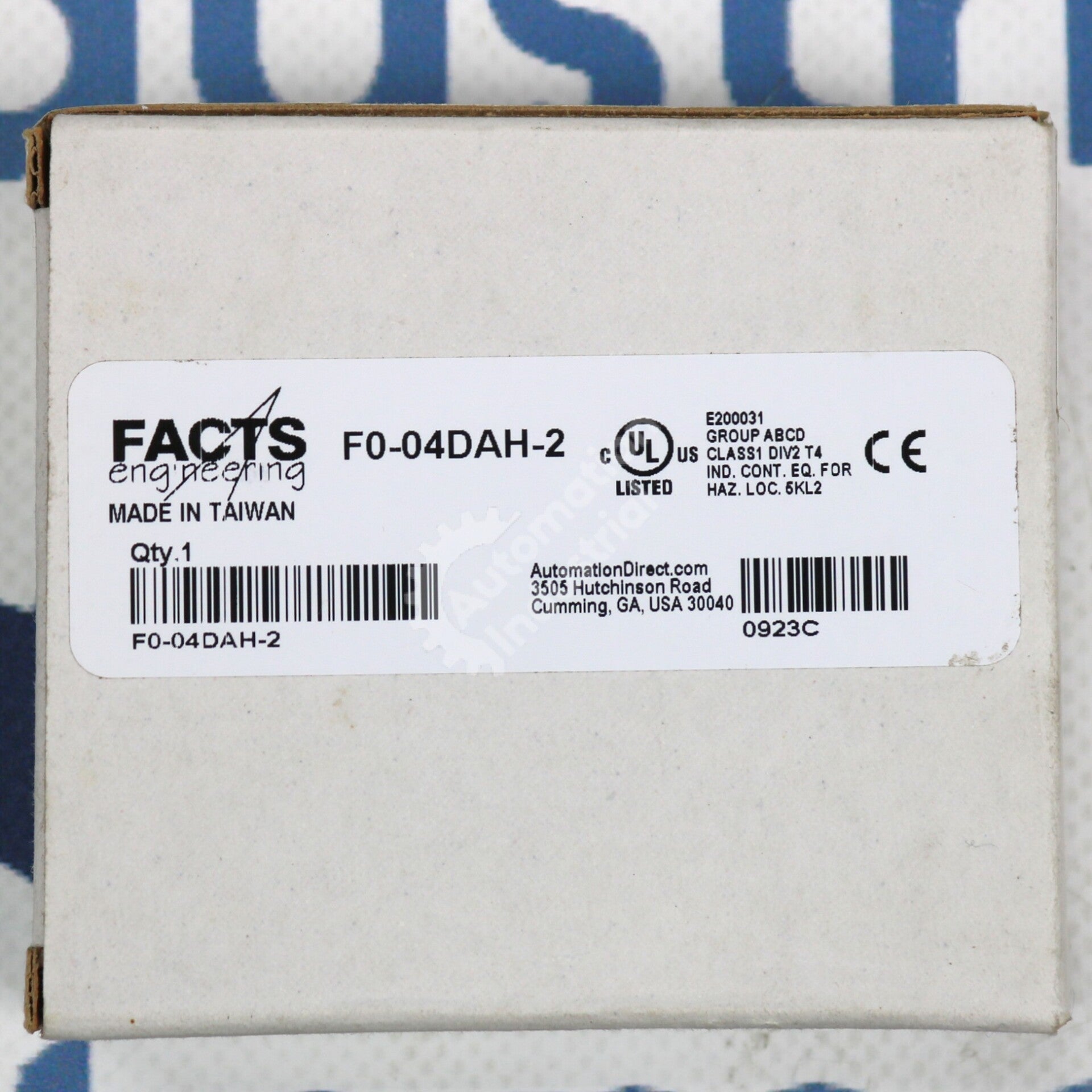 F0-04DAH-2 By Facts Engineering DL06 0-10VDC 4-Channel Analog Output Module NSFP