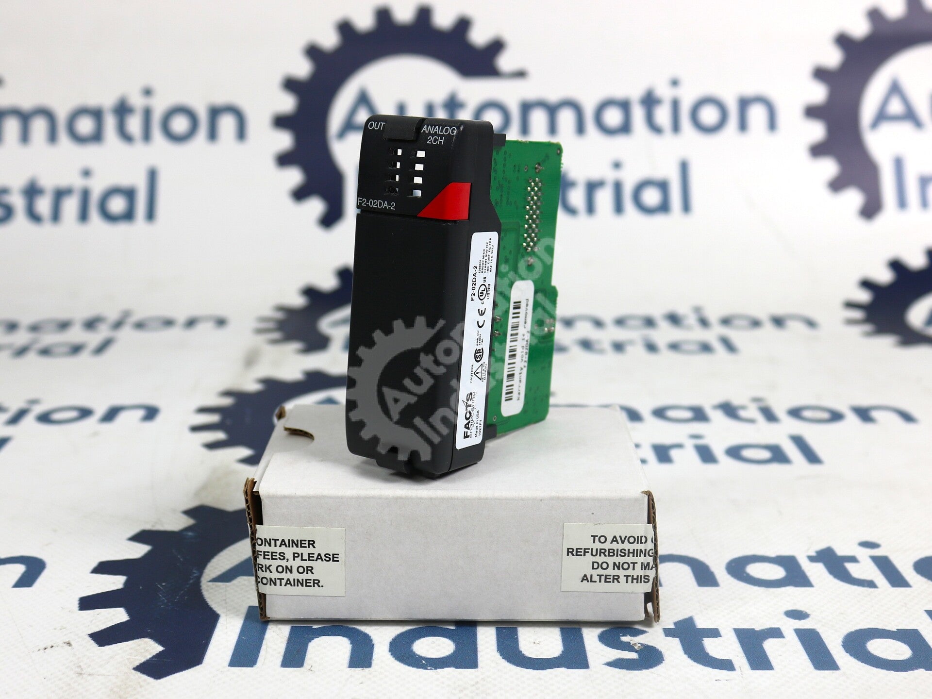 F2-02DA-2 By Facts Engineering DL205 Analog Output Module NSFP