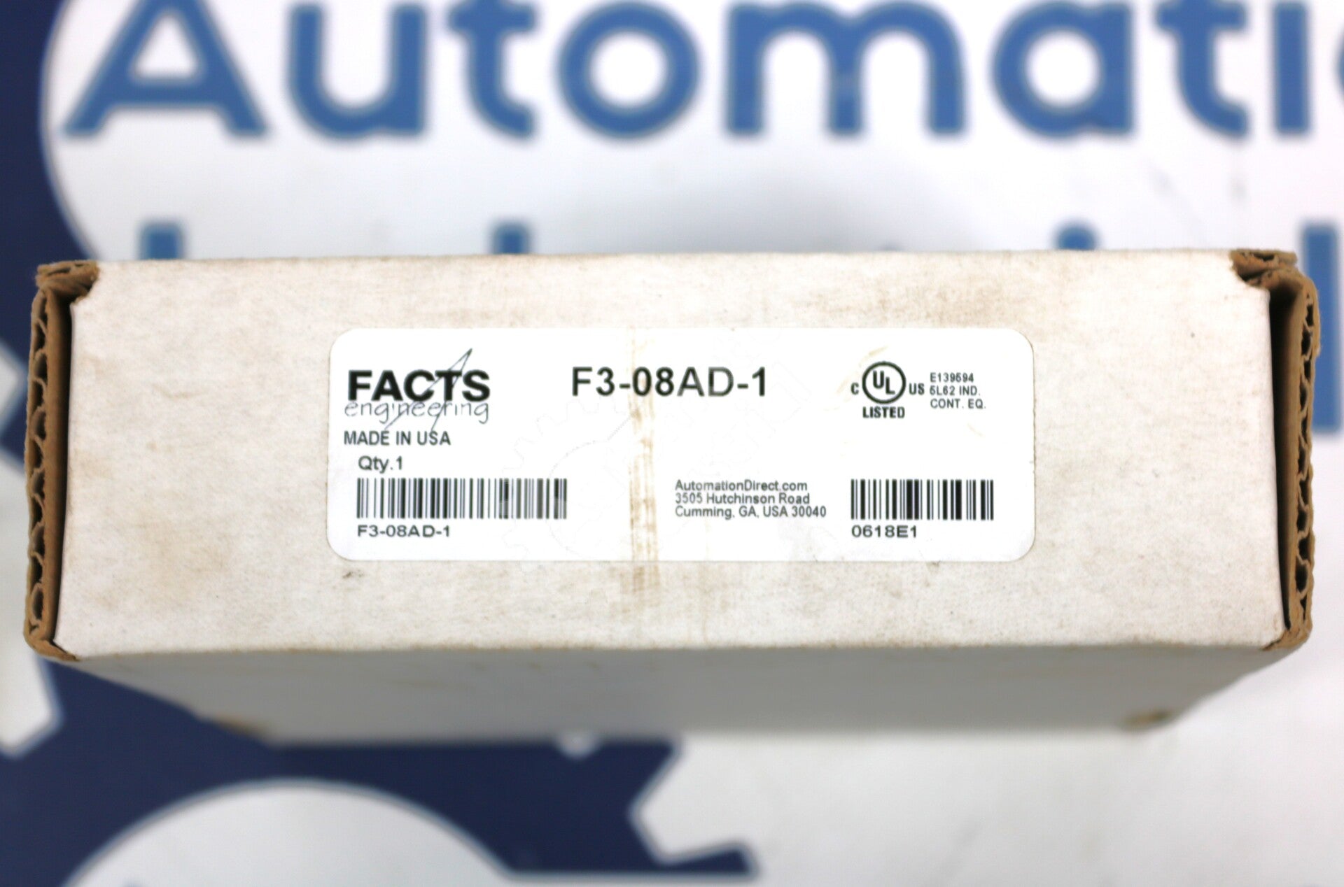 F3-08AD-1 By Automation Direct 8 Channel Analog Input Module NSFP