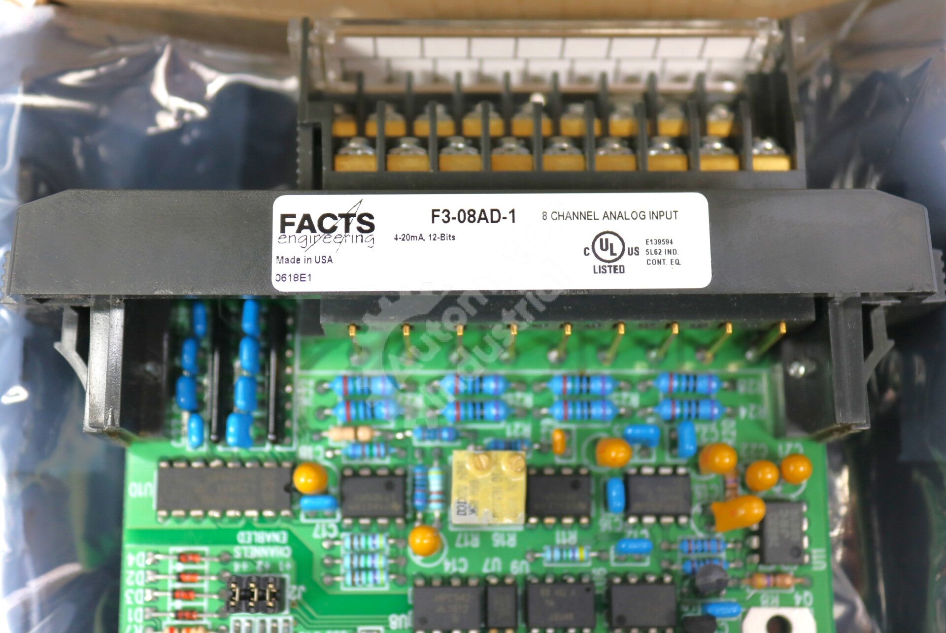 F3-08AD-1 By Automation Direct 8 Channel Analog Input Module NSFP