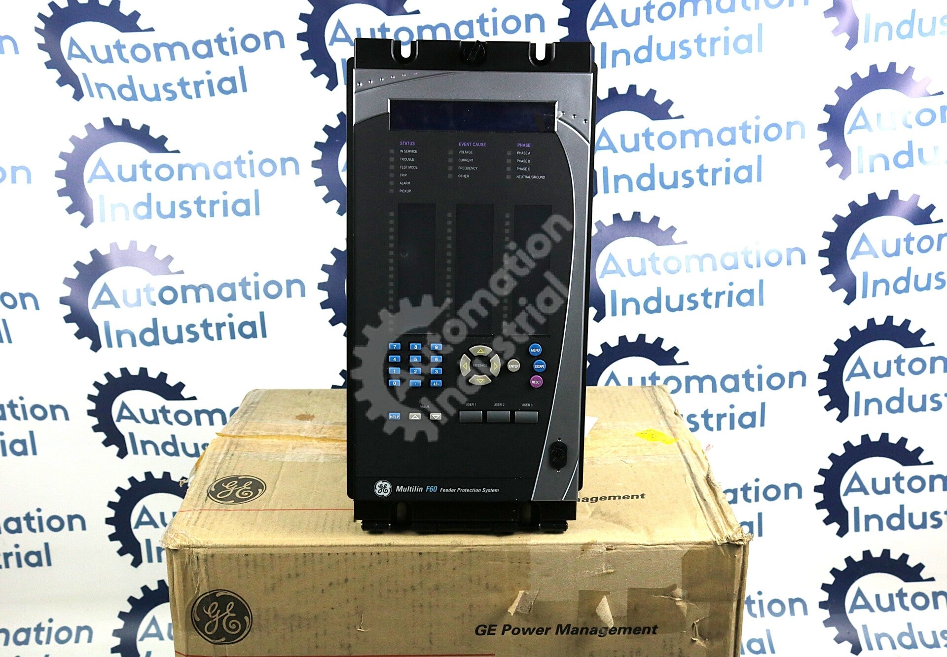 F60-3KB By GE Multilin F60 Feeder Protection System New Factory Surplus Package