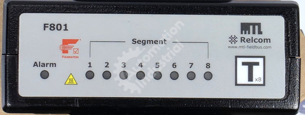 F801 By Relcom 8 Segment Fieldbus Power Module NNB