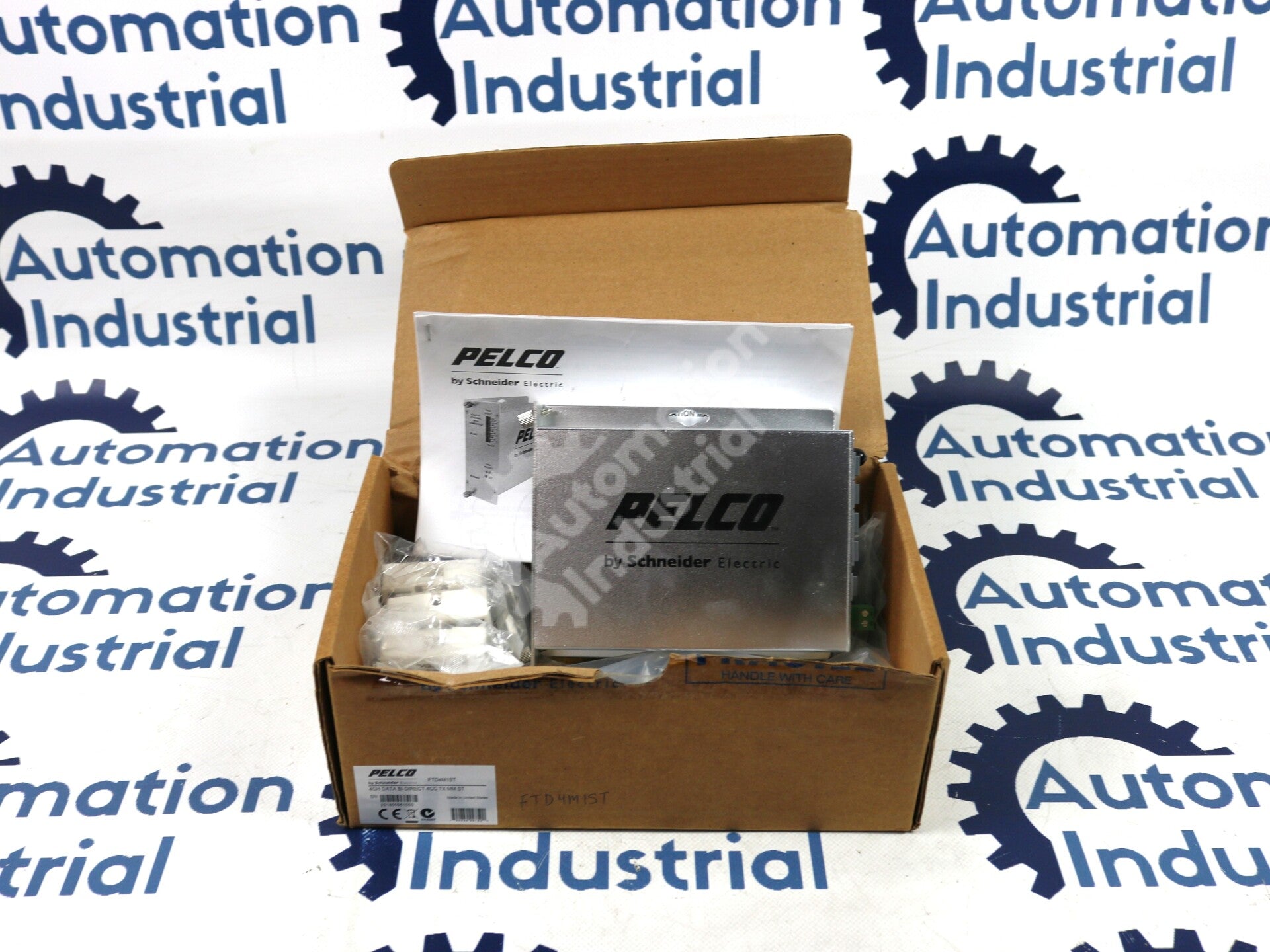 FTD4M1ST By Pelco 4-Channel Bidirectional Data Fiber Transmitter NSFP