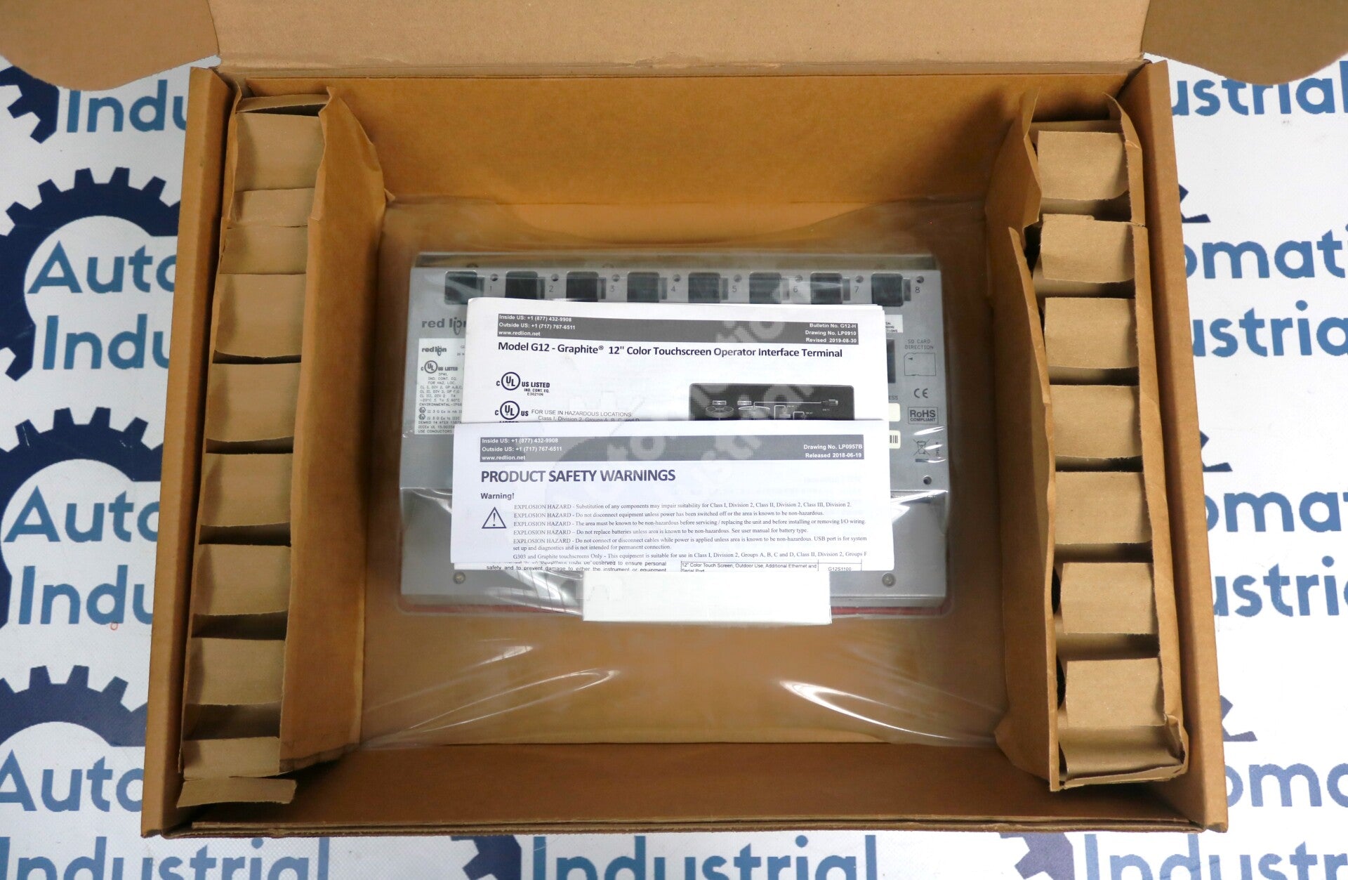 G12S1100 By Red Lion 10-30VDC 12In Touchscreen Operator Interface Terminal NSFP