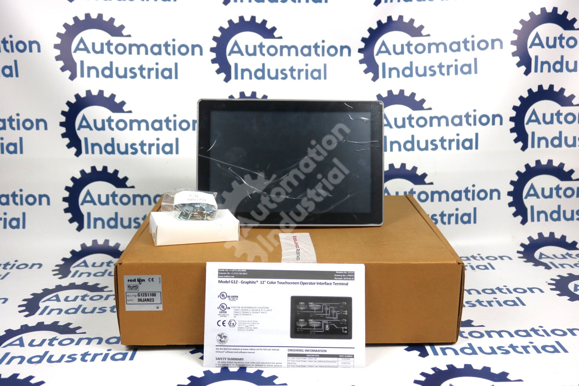 G12S1100 By Red Lion 10-30VDC 12In Touchscreen Operator Interface Terminal NSFP