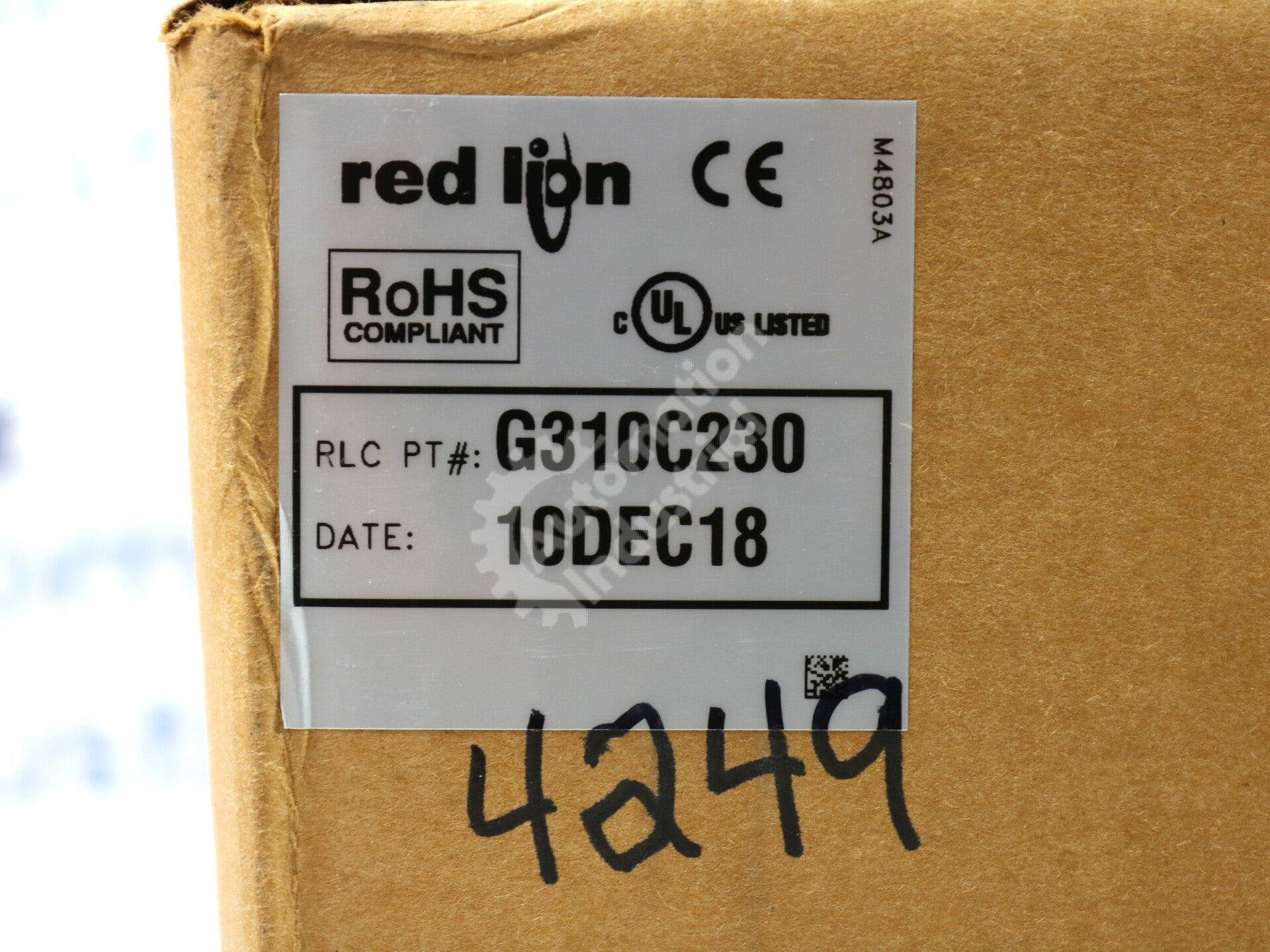 G310C230 by Red Lion 10.4 Inch Touchscreen HMI NSFP