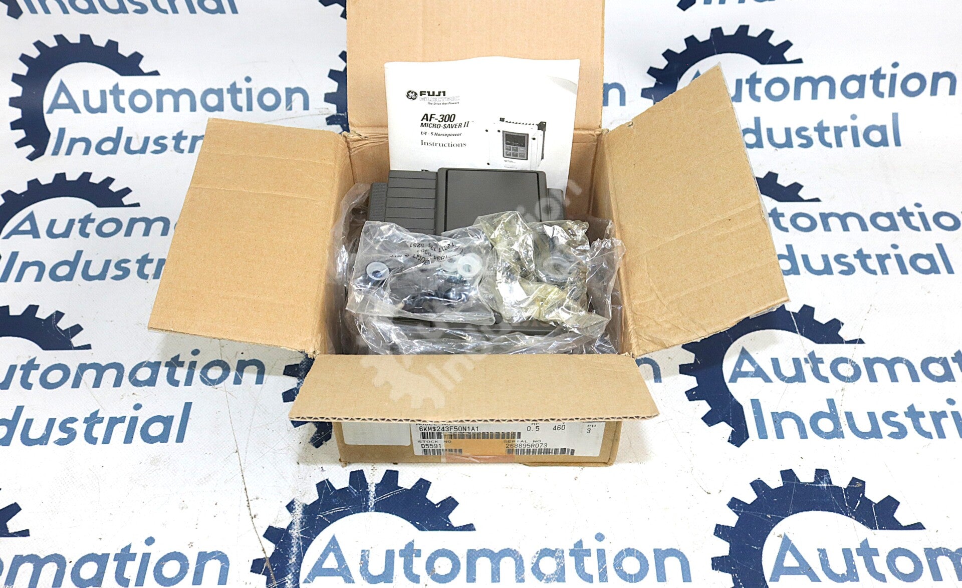6KM$243F50N1A1 By GE Fuji 3-Phase 0.5HP 460V AF-300M$ II Drive NSFP