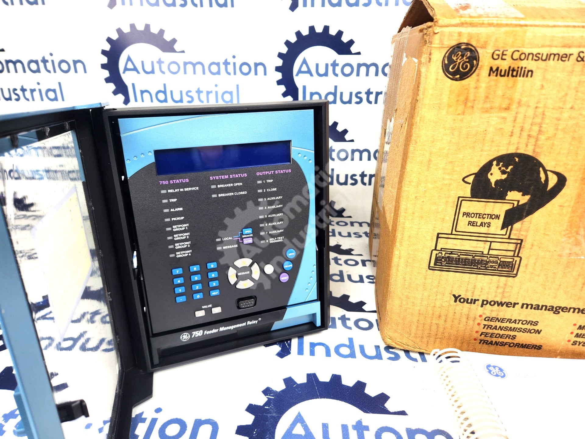 750-P5-G5-S5-HI-A20-R-E Feeder Mgmt Relay by GE Multilin New Surplus Factory Pkg