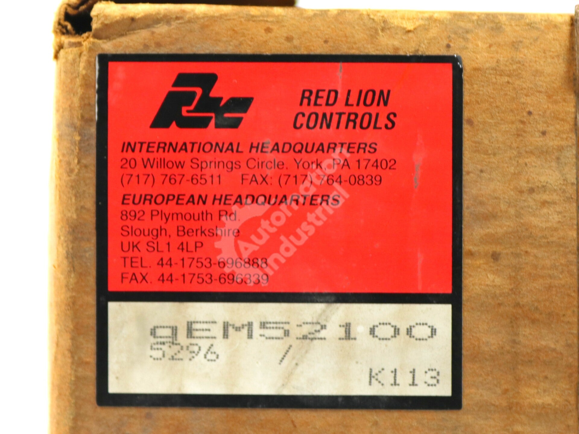 GEM52100 By Red Lion Presettable Multifunction Dual Rate Indicator NSFP