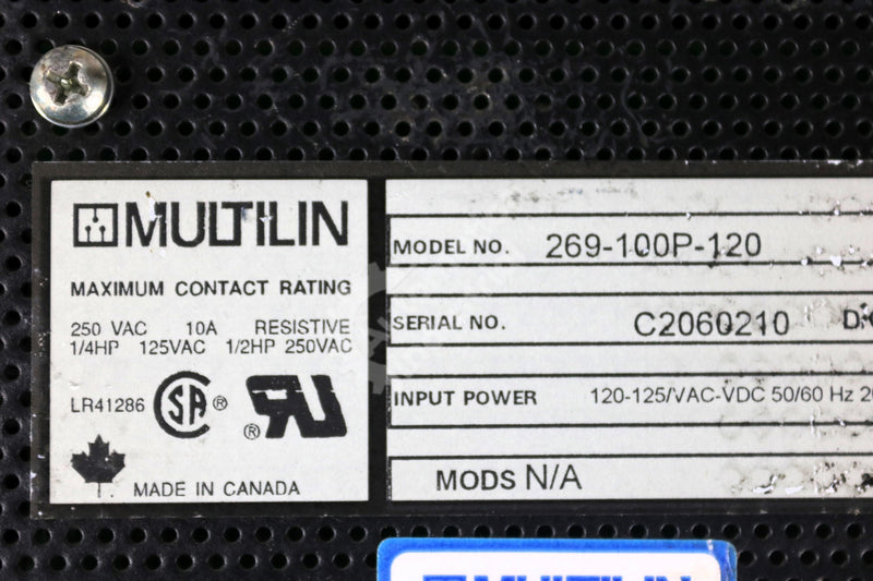269-100P-120 by GE Multilin Motor Management Relay 269