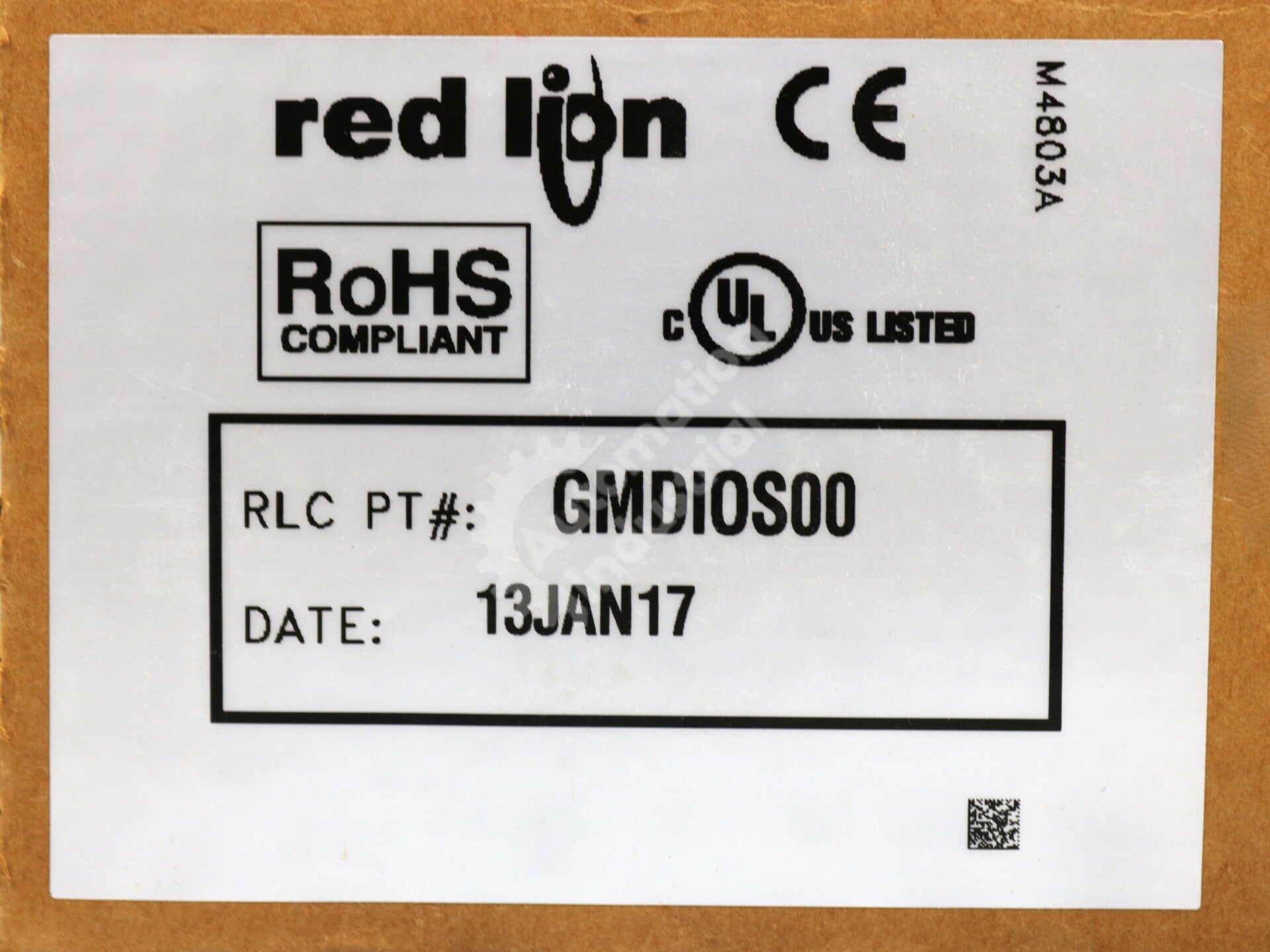 GMDIOS00 By Red Lion 6-Input 8-Output Digital Graphite HMI Expansion Module NSFP