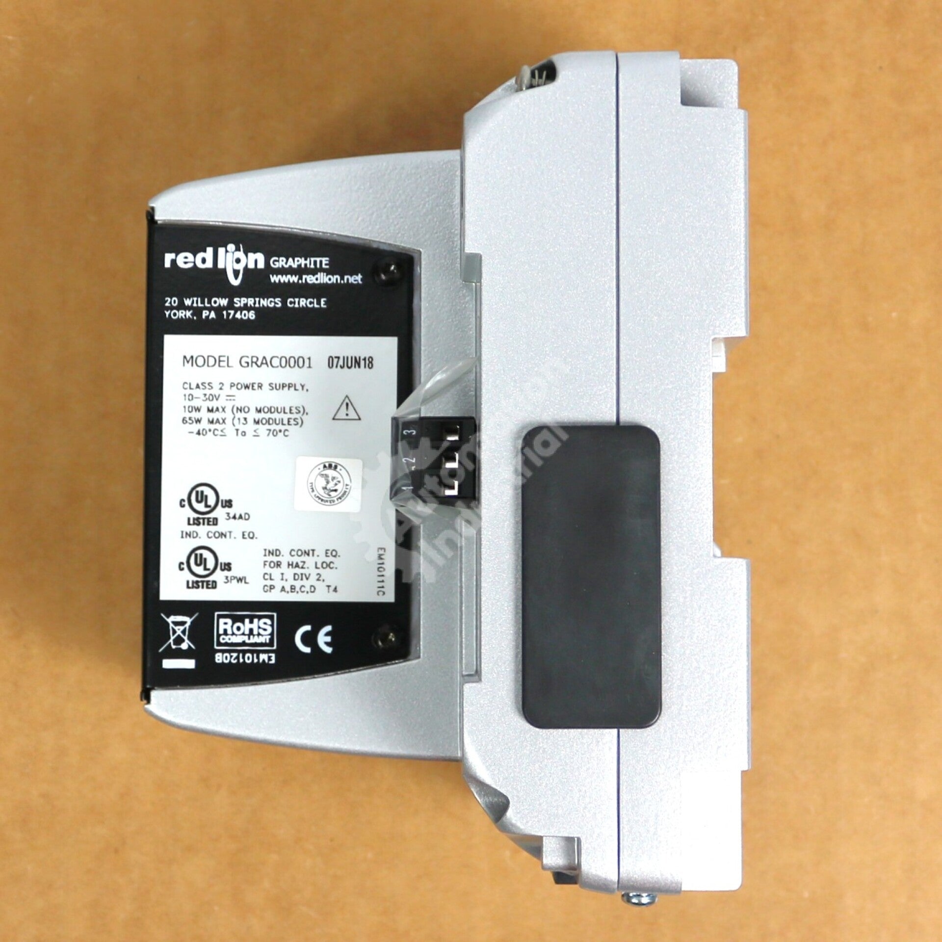 GRAC0001 By Red Lion Graphite Edge Controller With Plug-In I/O Module NSFP