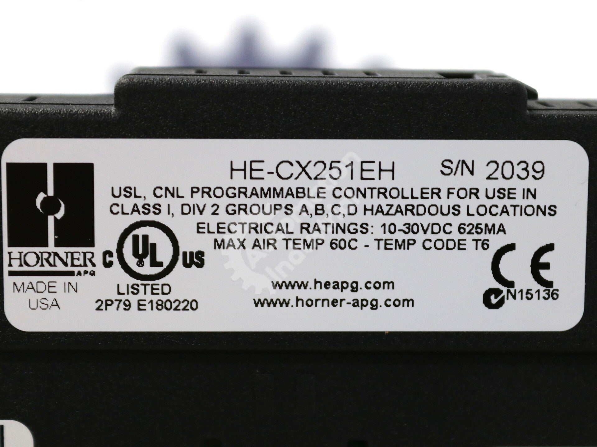 HE-CX251 By Horner Electric HE-CX251EH Remote Control Station PLC Module NSFP