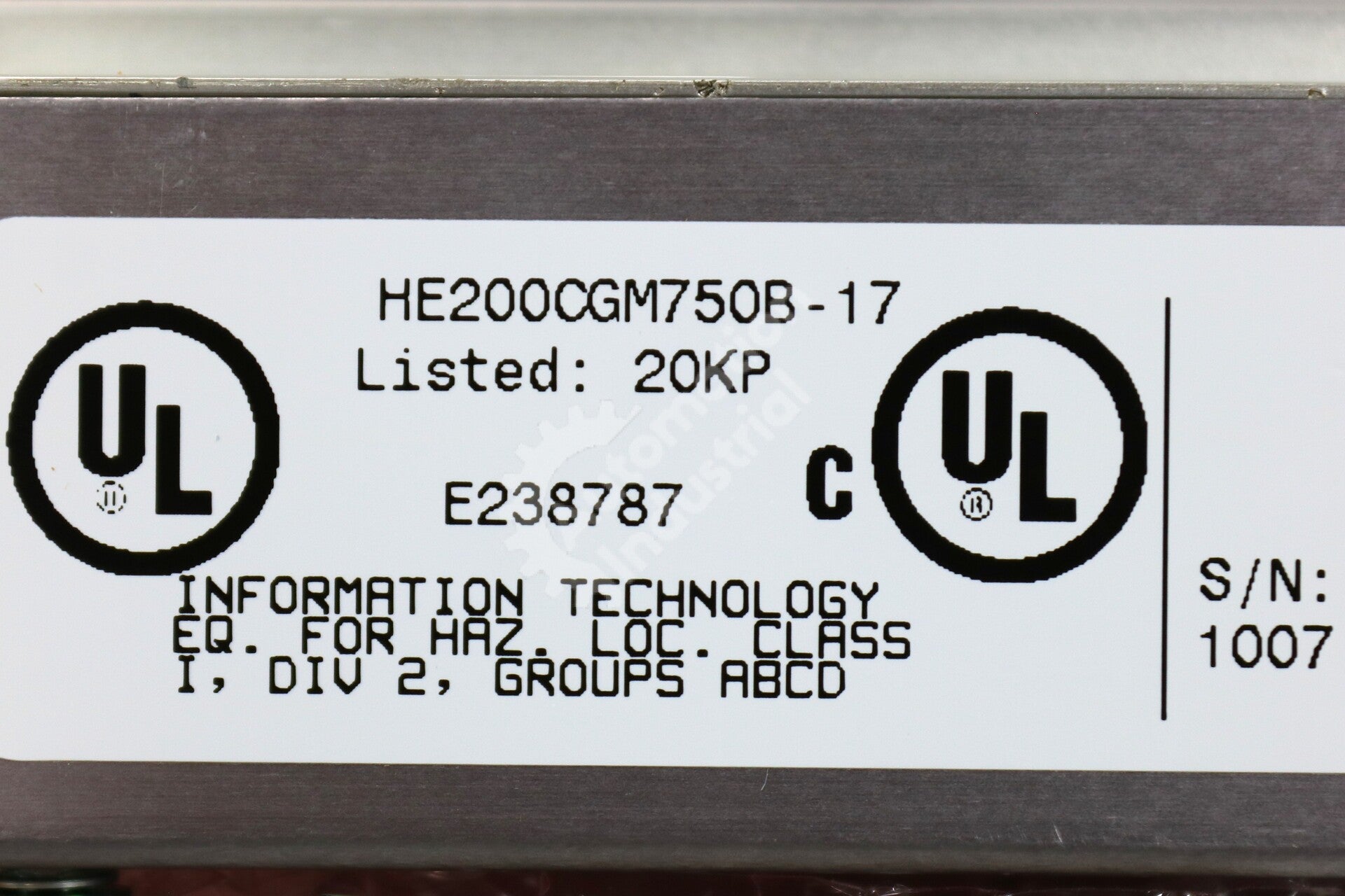 HE200CGM750B-17 By Horner Electric Industrial Modem NSFP